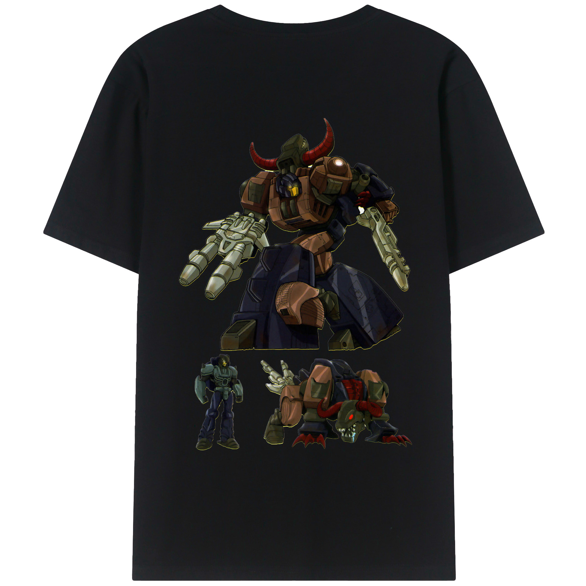 （画像用）  綿100％ メンズ半袖Tシャツ（バックプリント） 通気性