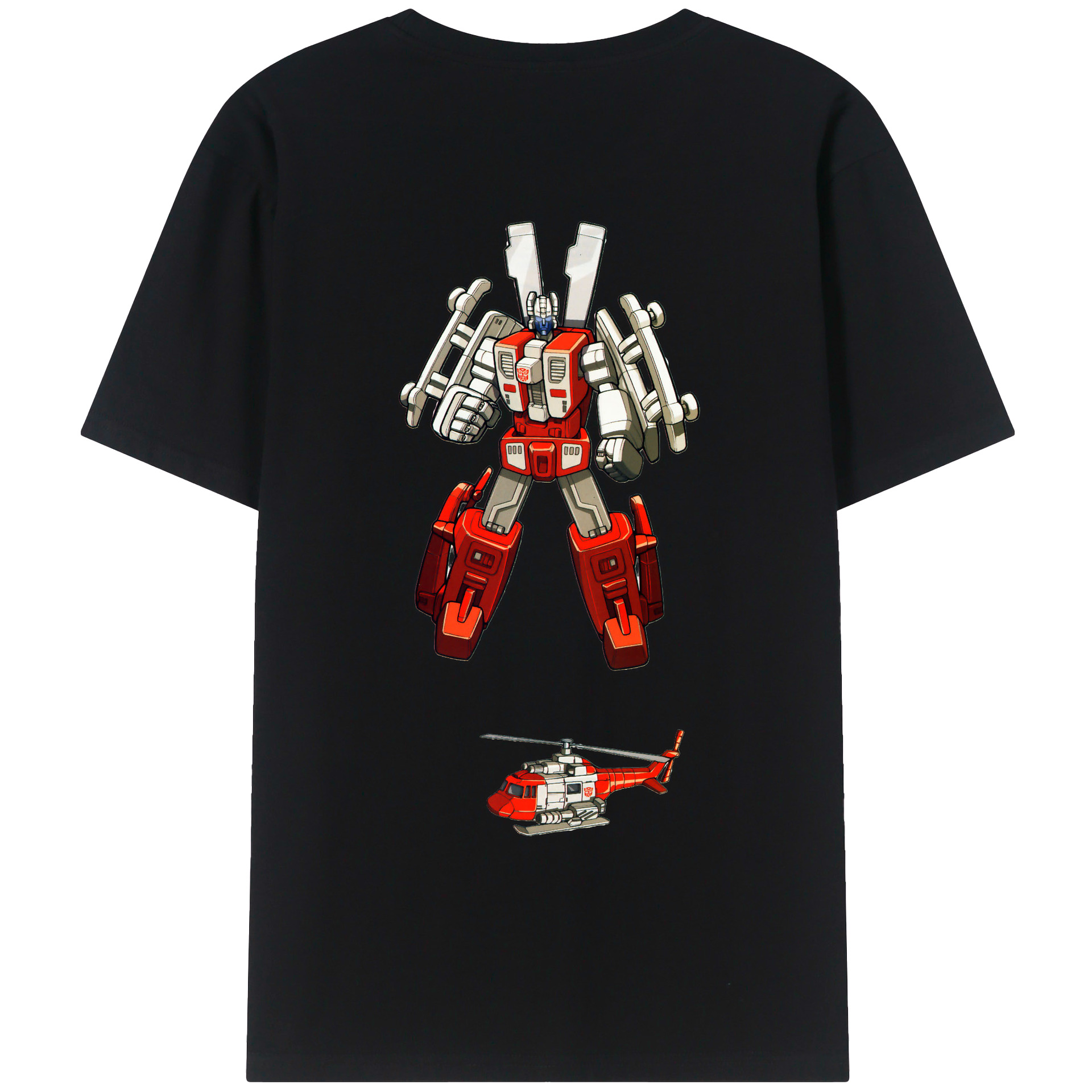 （画像用）  綿100％ メンズ半袖Tシャツ（バックプリント） 通気性
