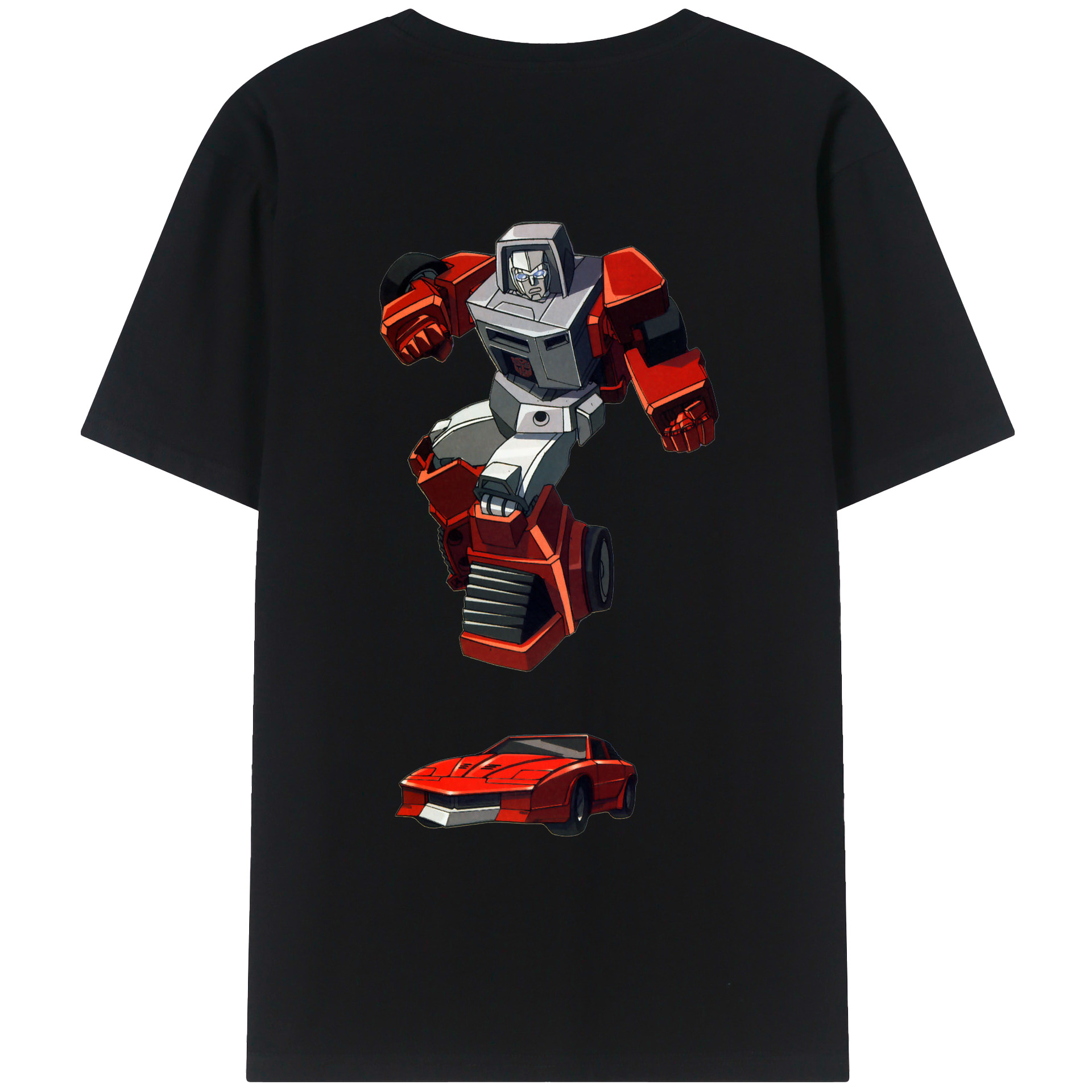 （画像用）  綿100％ メンズ半袖Tシャツ（バックプリント） 通気性
