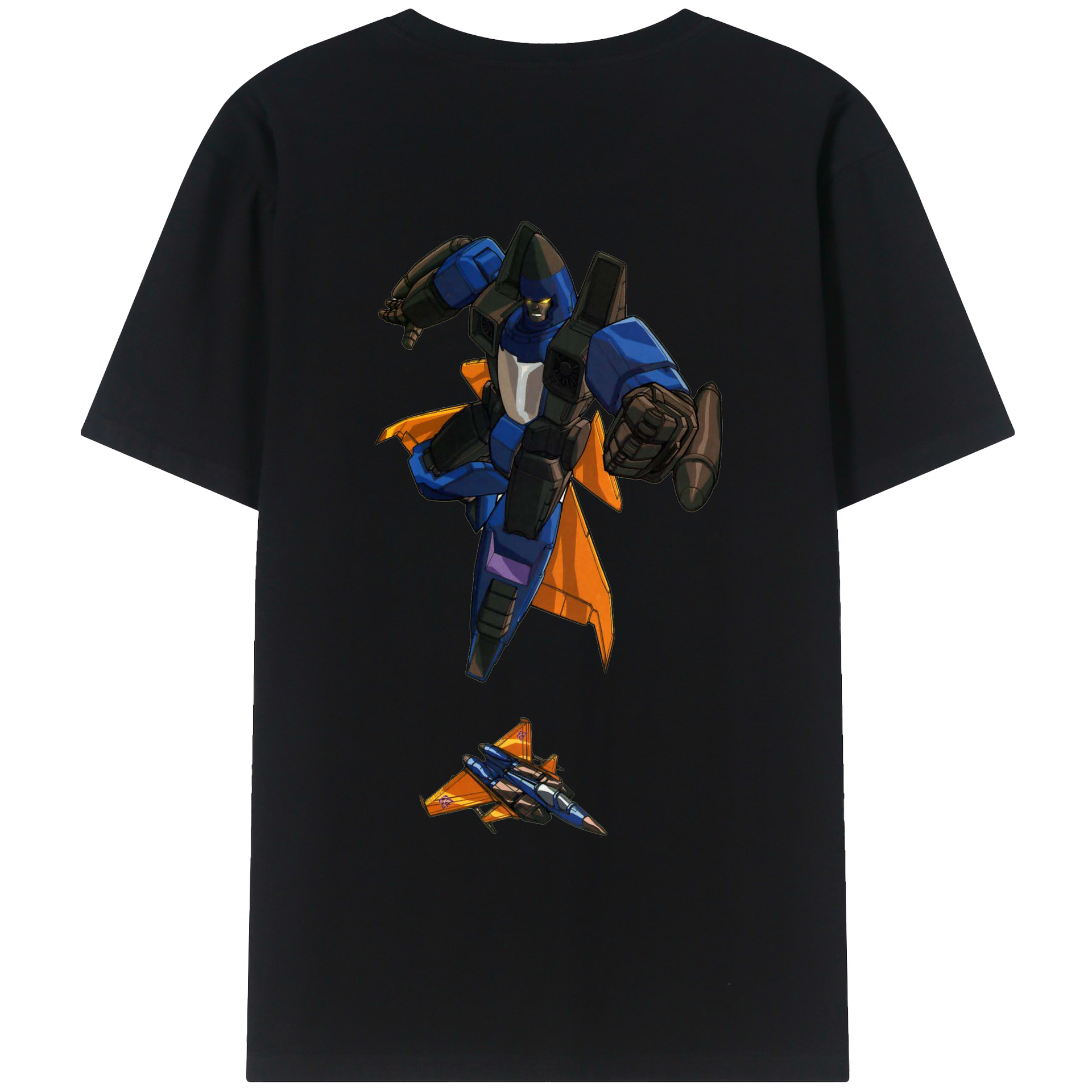 （画像用）  綿100％ メンズ半袖Tシャツ（バックプリント） 通気性