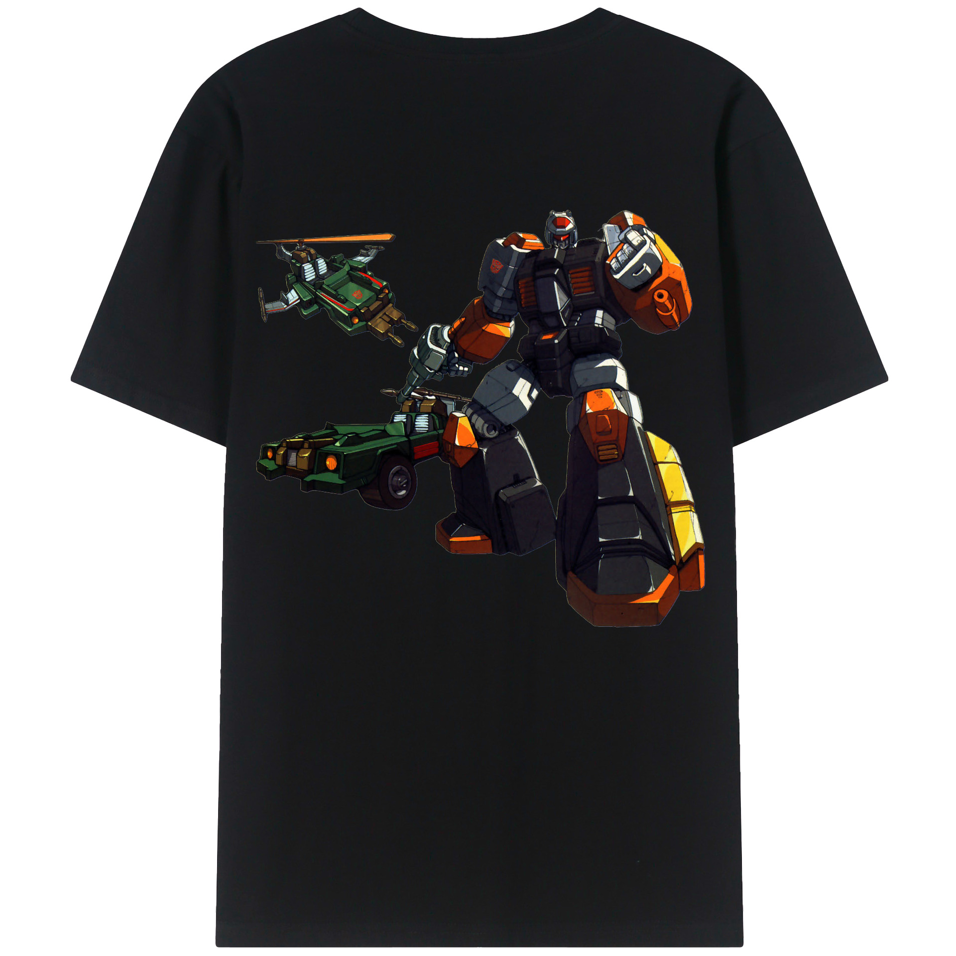 （画像用）  綿100％ メンズ半袖Tシャツ（バックプリント） 通気性