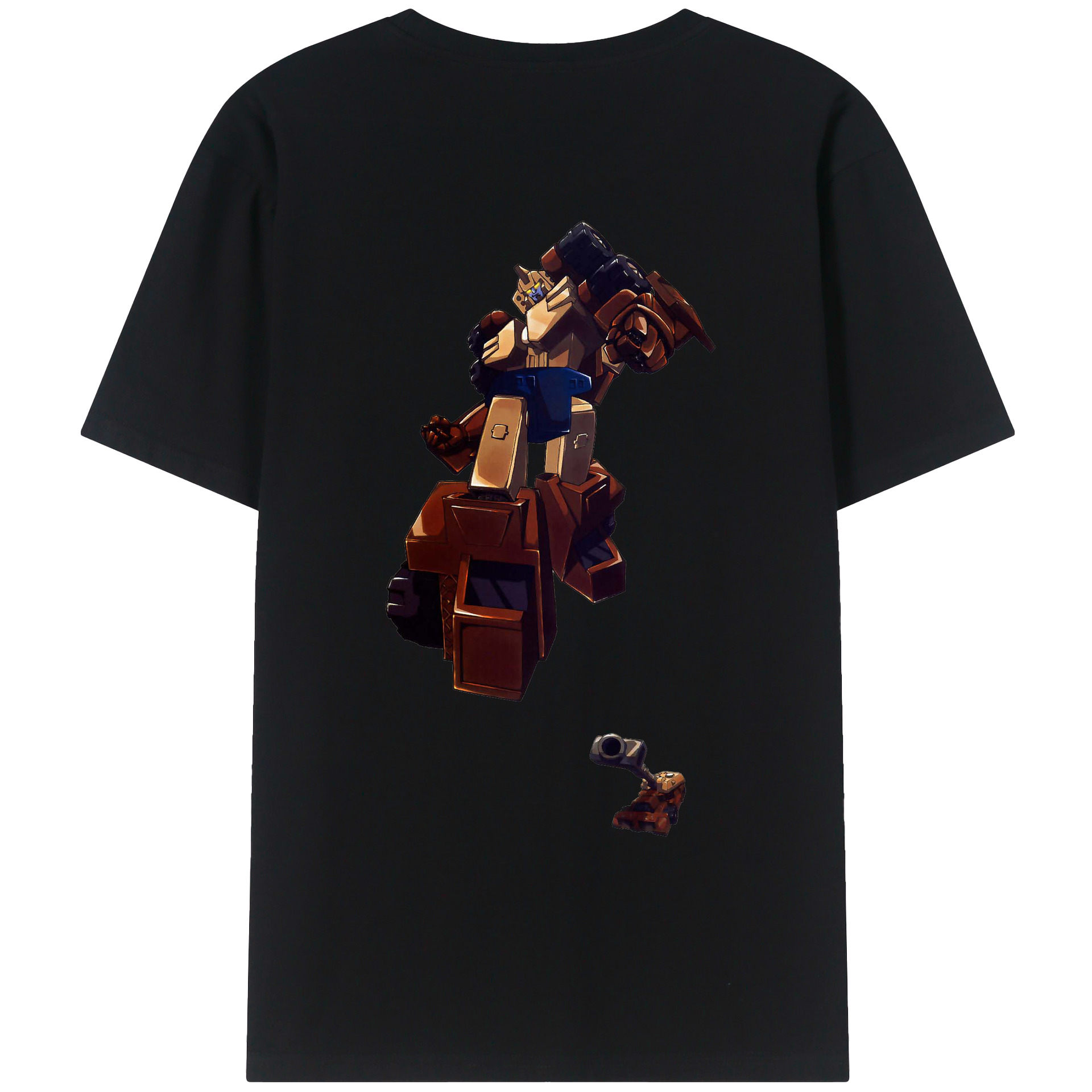 （画像用）  綿100％ メンズ半袖Tシャツ（バックプリント） 通気性
