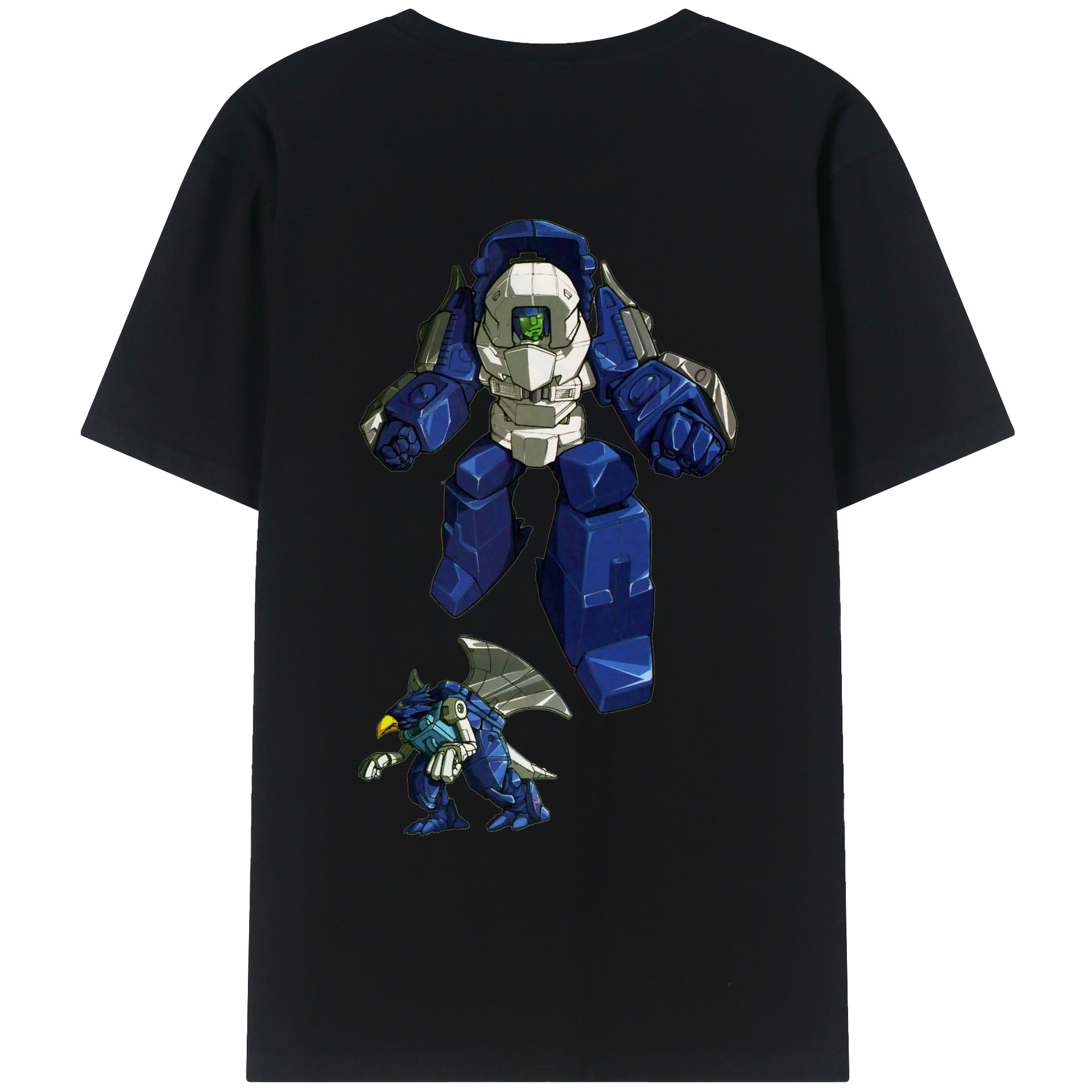 （画像用）  綿100％ メンズ半袖Tシャツ（バックプリント） 通気性
