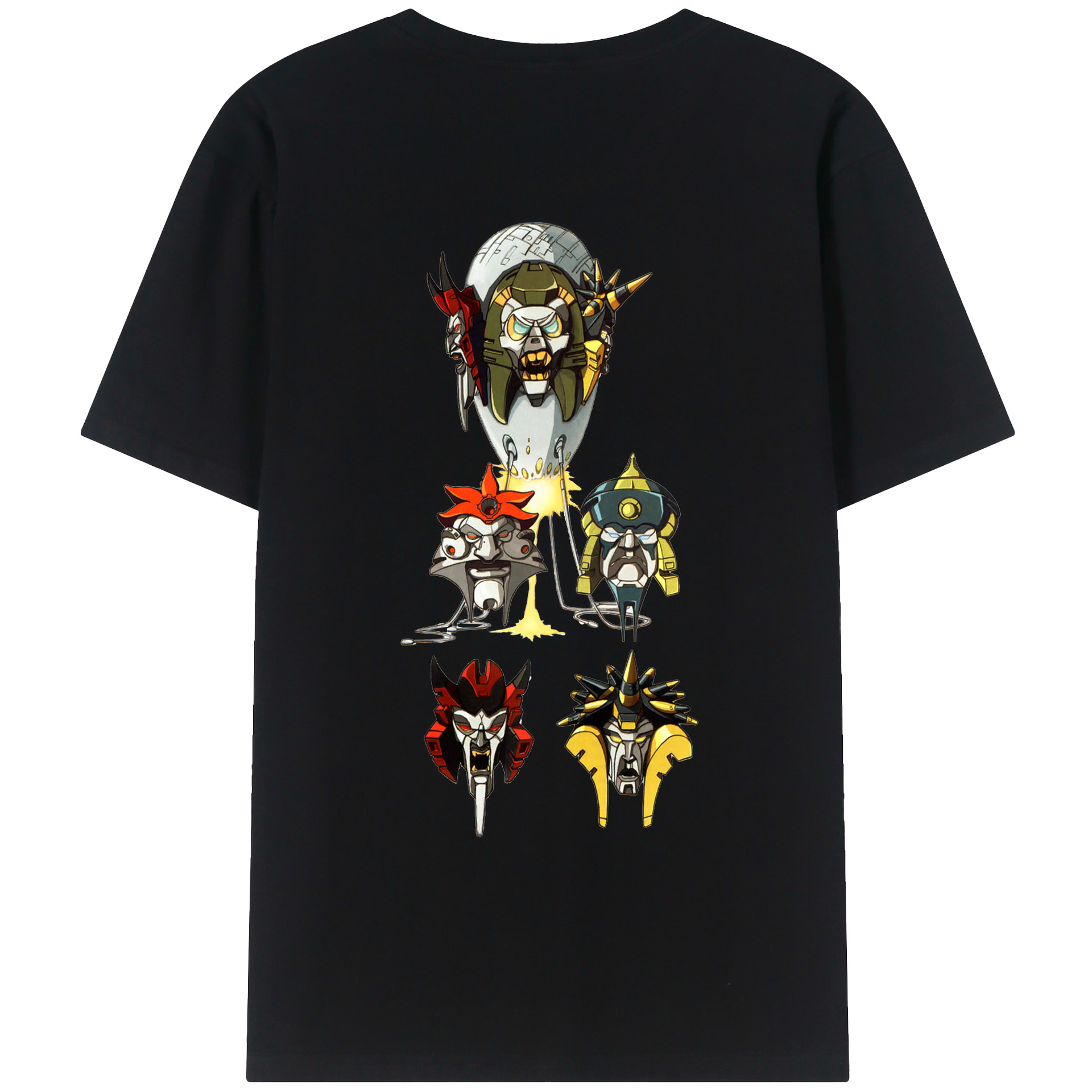 （画像用）  綿100％ メンズ半袖Tシャツ（バックプリント） 通気性