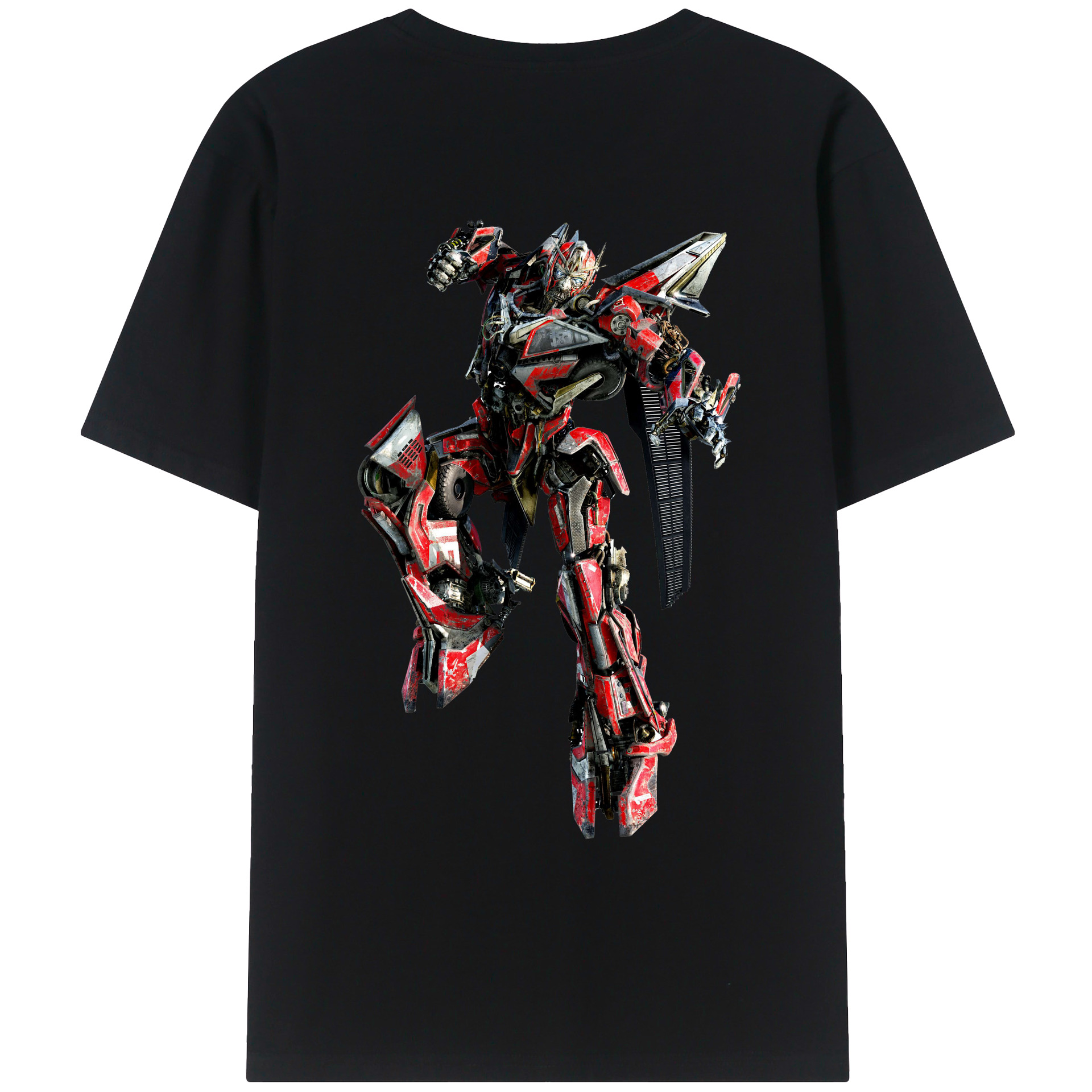 （画像用）  綿100％ メンズ半袖Tシャツ（バックプリント） 通気性