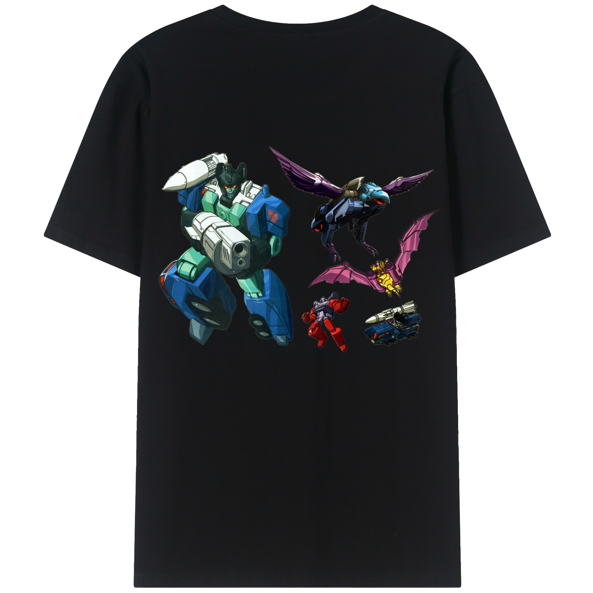 （画像用）  綿100％ メンズ半袖Tシャツ（バックプリント） 通気性