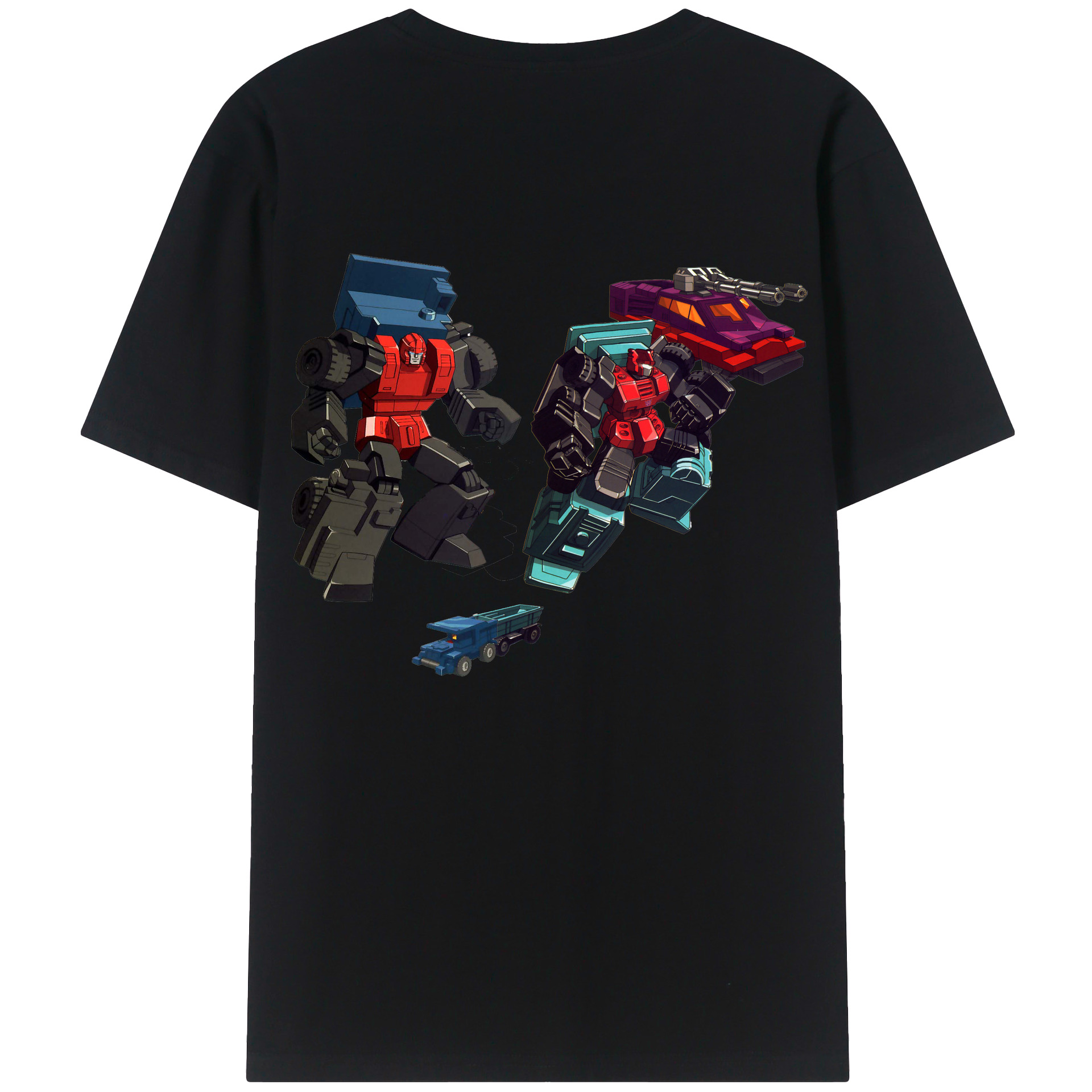 （画像用）  綿100％ メンズ半袖Tシャツ（バックプリント） 通気性