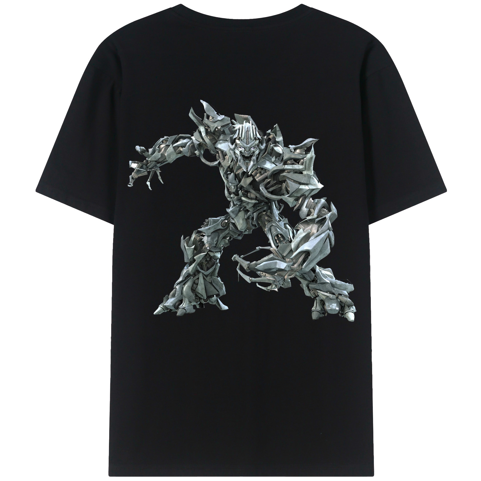 （画像用）  綿100％ メンズ半袖Tシャツ（バックプリント） 通気性