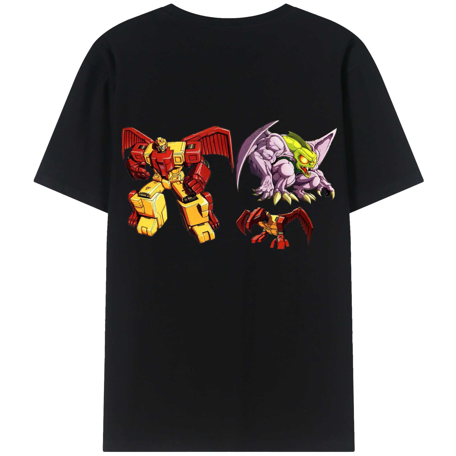 （画像用）  綿100％ メンズ半袖Tシャツ（バックプリント） 通気性