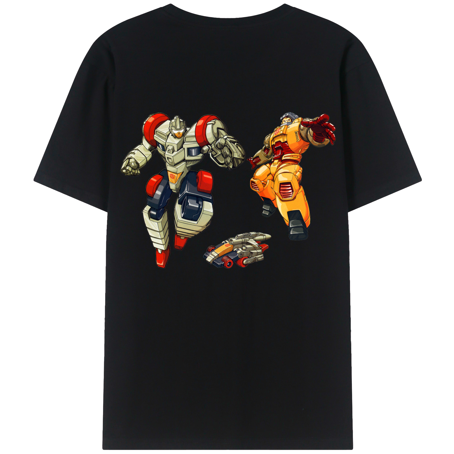 （画像用）  綿100％ メンズ半袖Tシャツ（バックプリント） 通気性