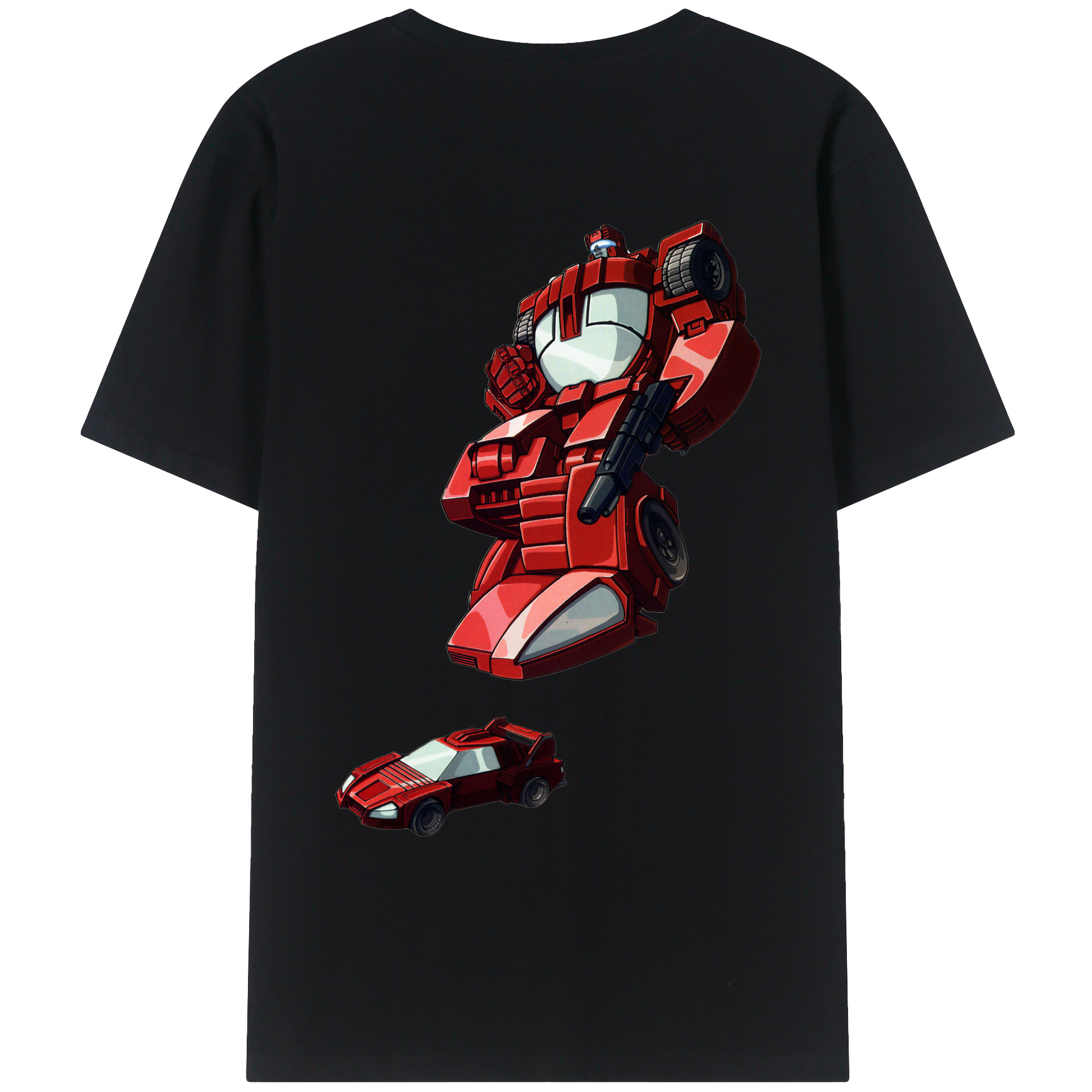 （画像用）  綿100％ メンズ半袖Tシャツ（バックプリント） 通気性