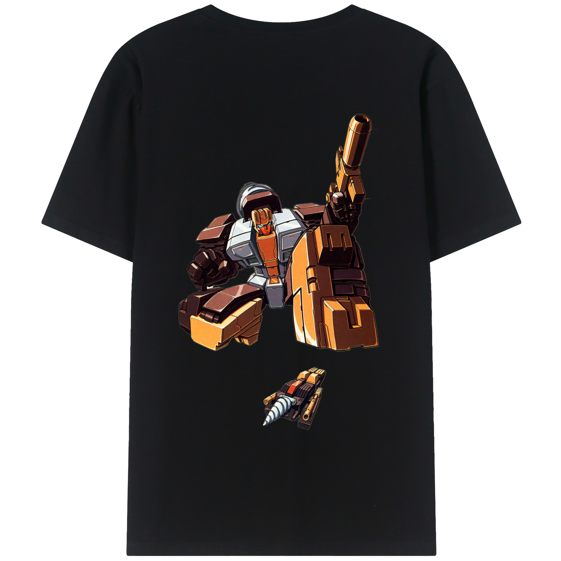 （画像用）  綿100％ メンズ半袖Tシャツ（バックプリント） 通気性