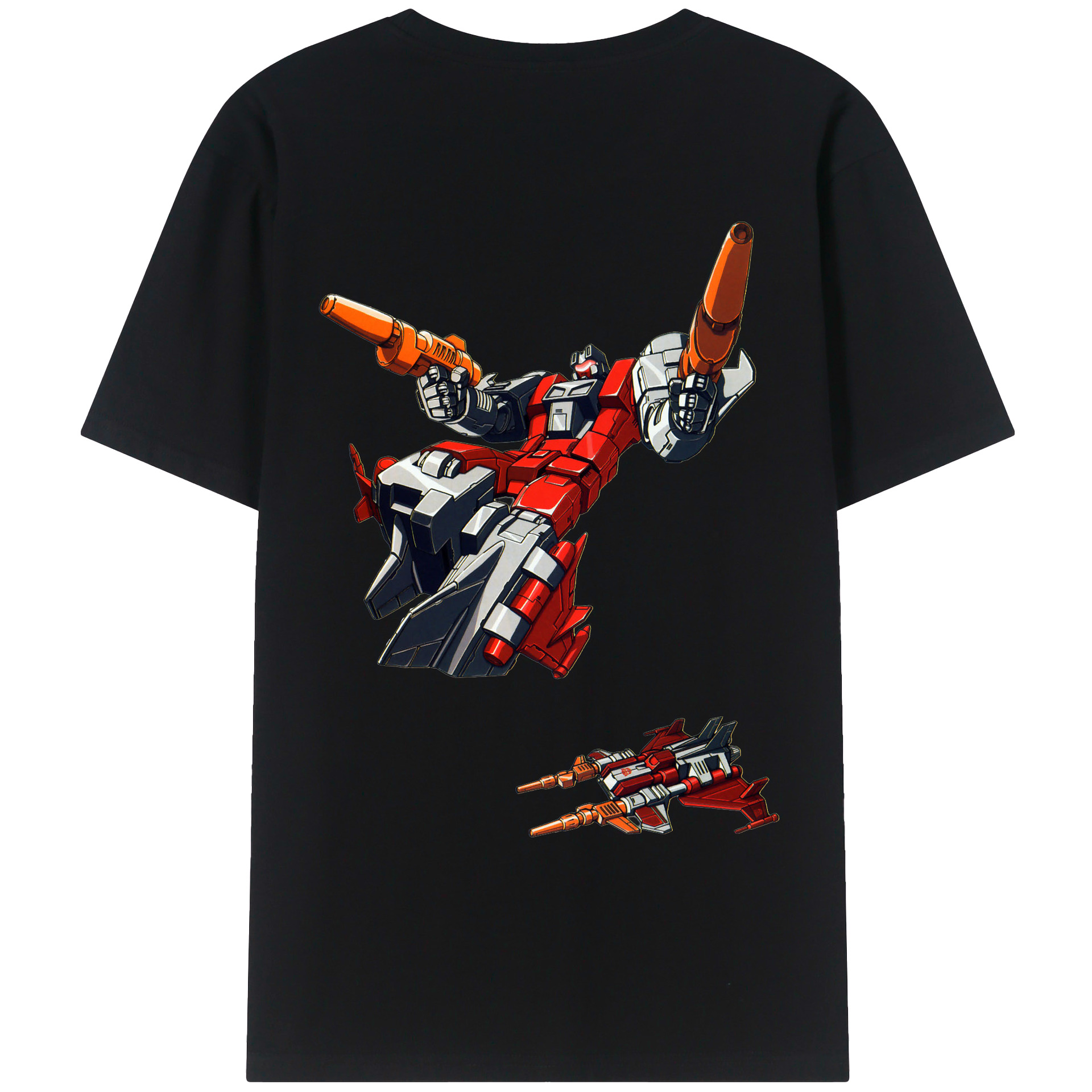（画像用）  綿100％ メンズ半袖Tシャツ（バックプリント） 通気性