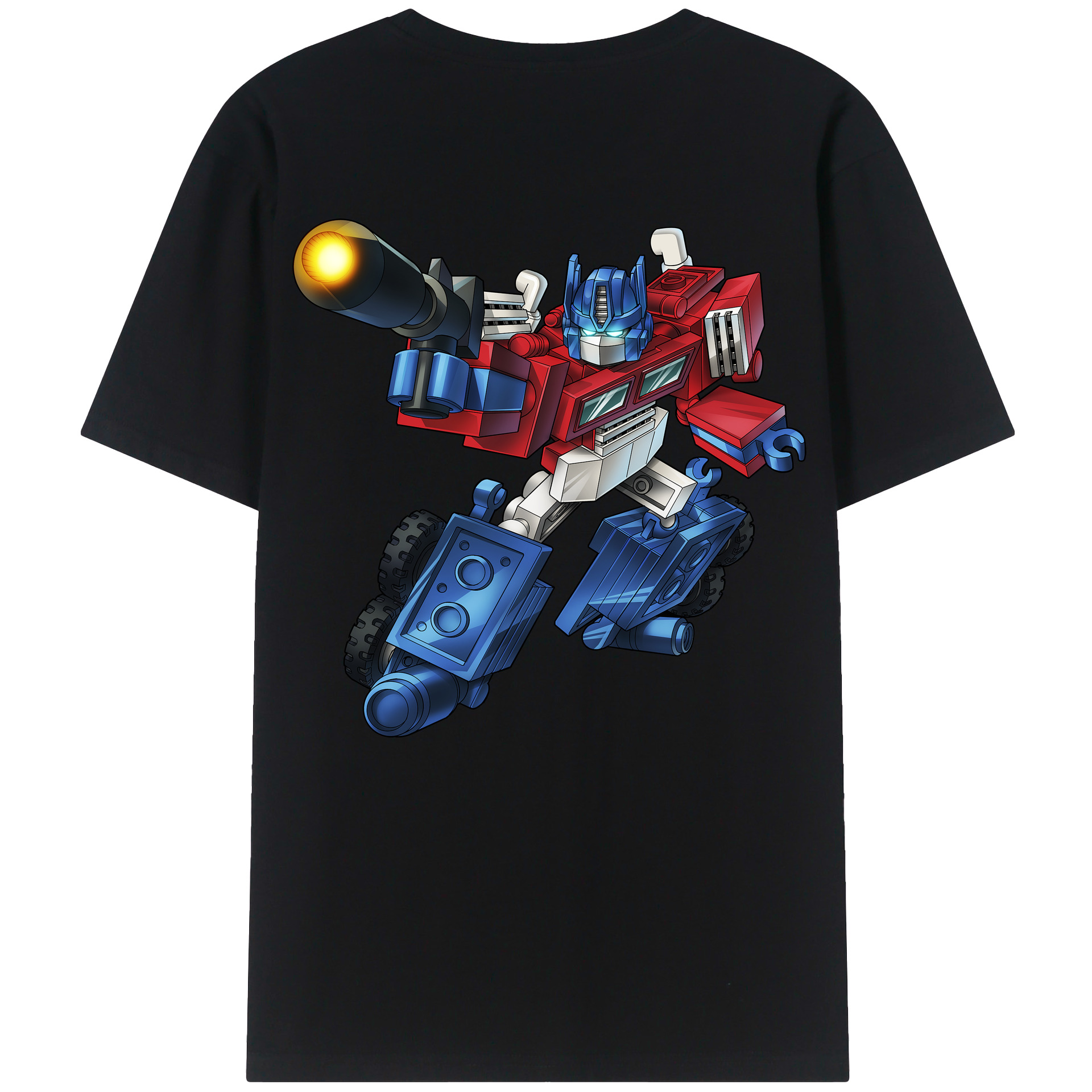 （画像用）  綿100％ メンズ半袖Tシャツ（バックプリント） 通気性