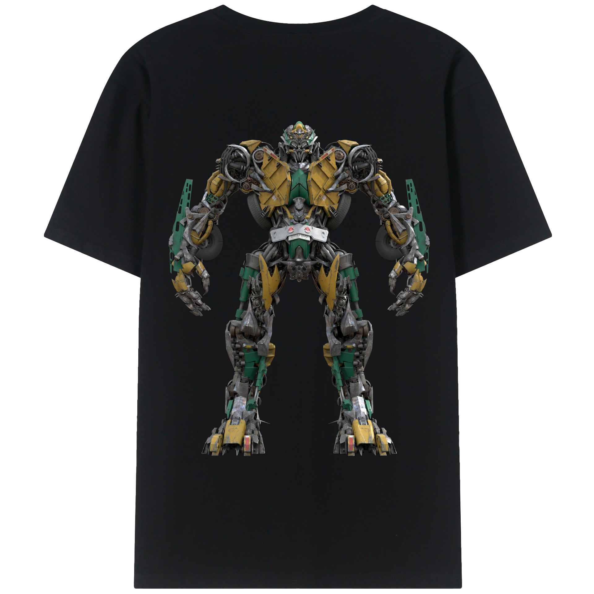 （画像用）  綿100％ メンズ半袖Tシャツ（バックプリント） 通気性