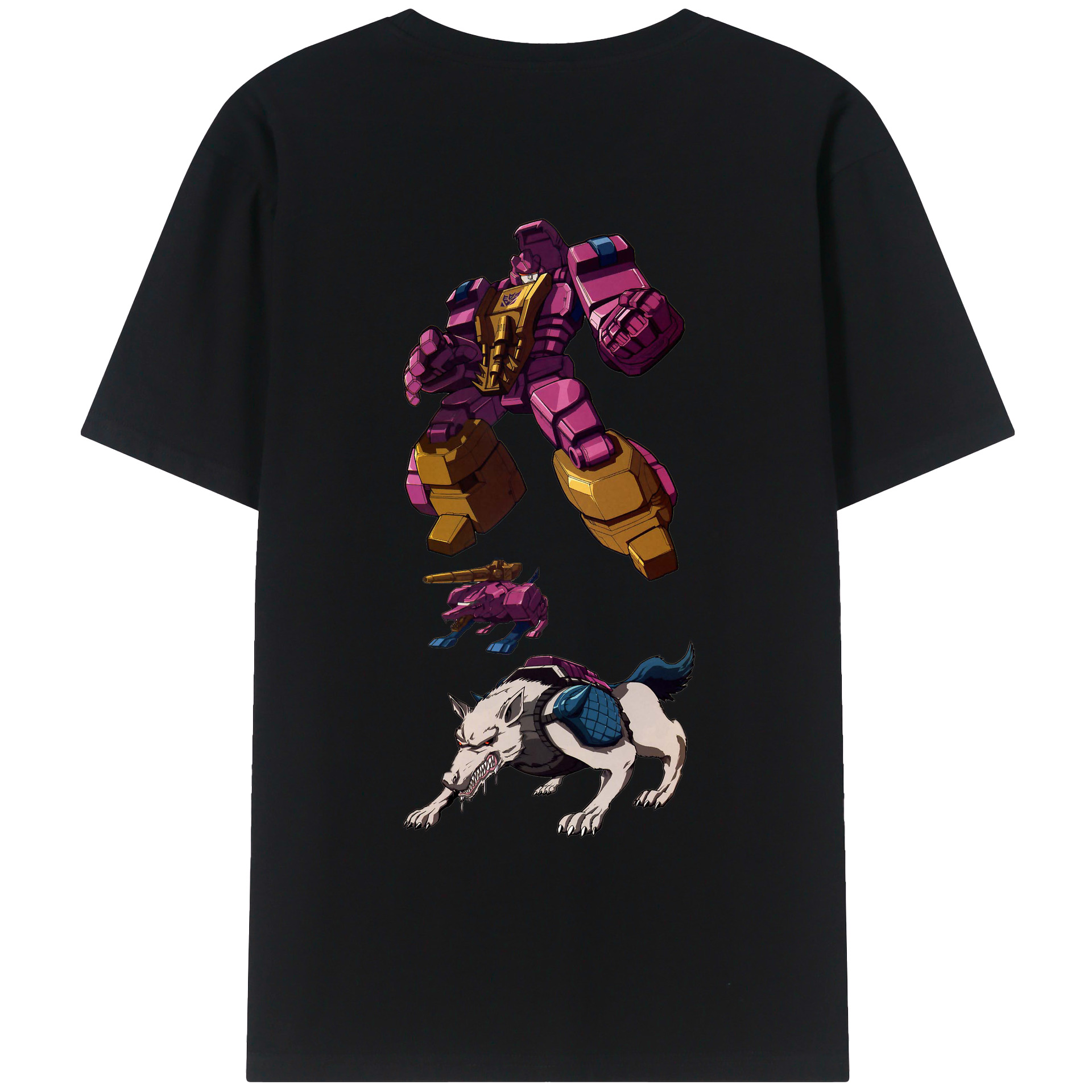 （画像用）  綿100％ メンズ半袖Tシャツ（バックプリント） 通気性