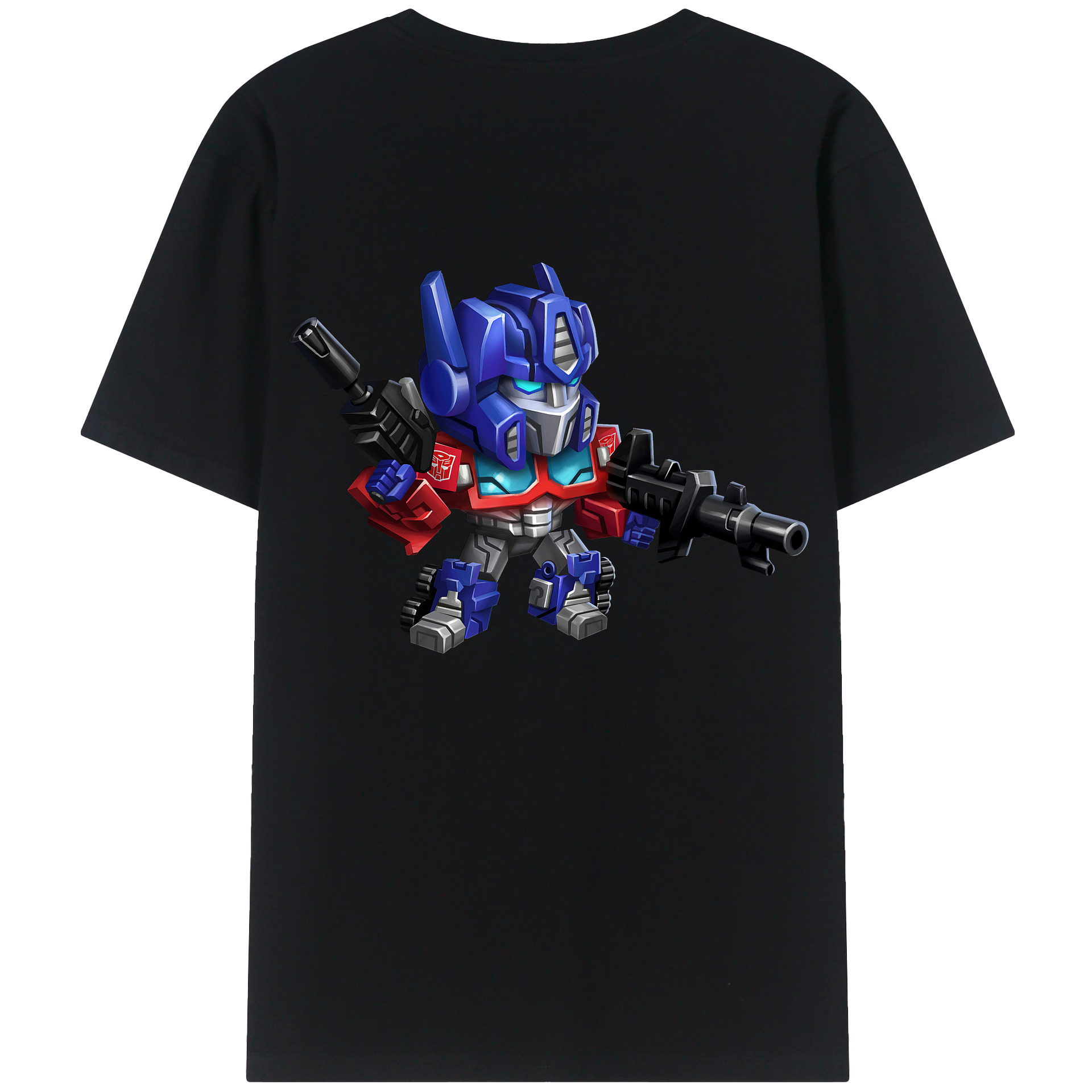 （画像用）  綿100％ メンズ半袖Tシャツ（バックプリント） 通気性