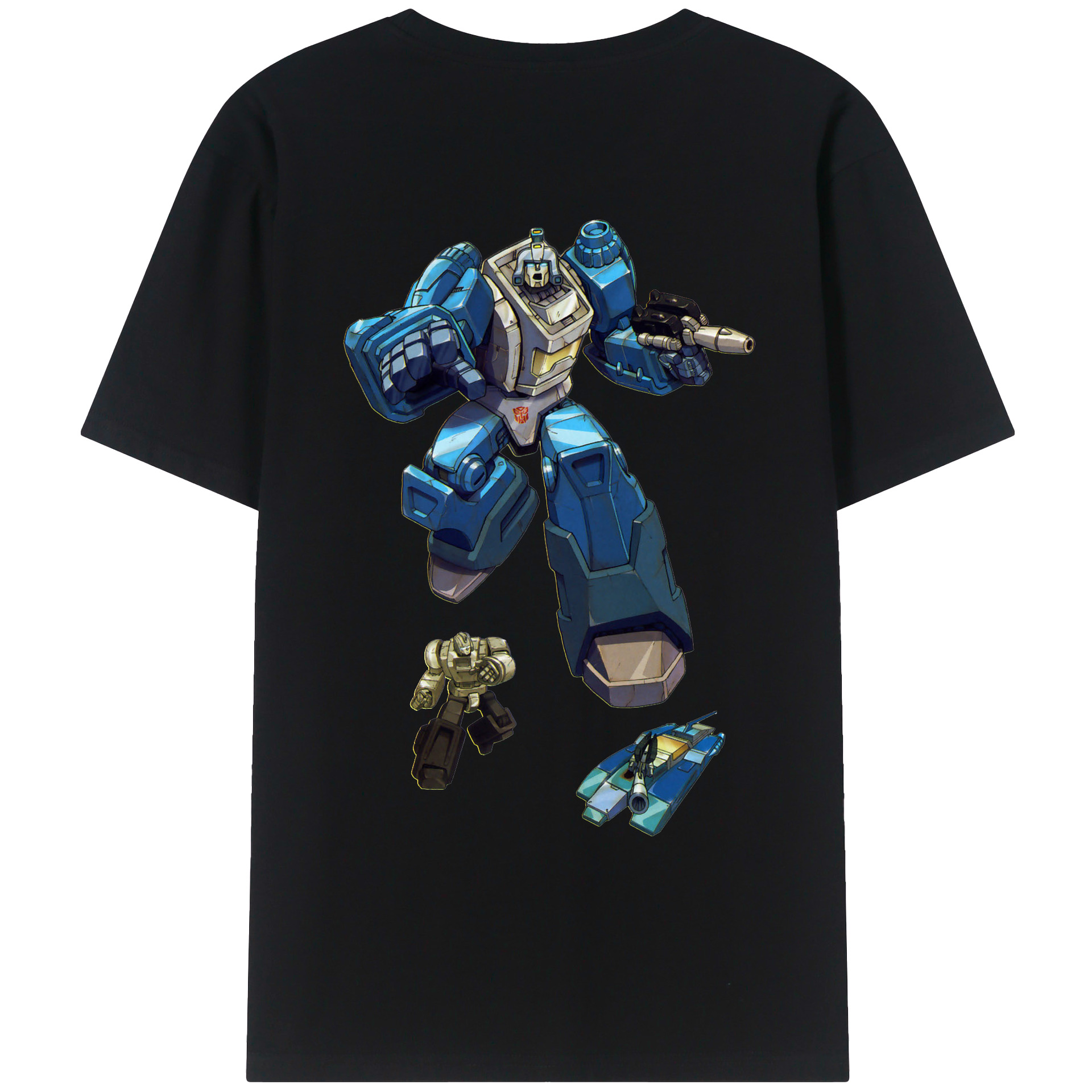 （画像用）  綿100％ メンズ半袖Tシャツ（バックプリント） 通気性