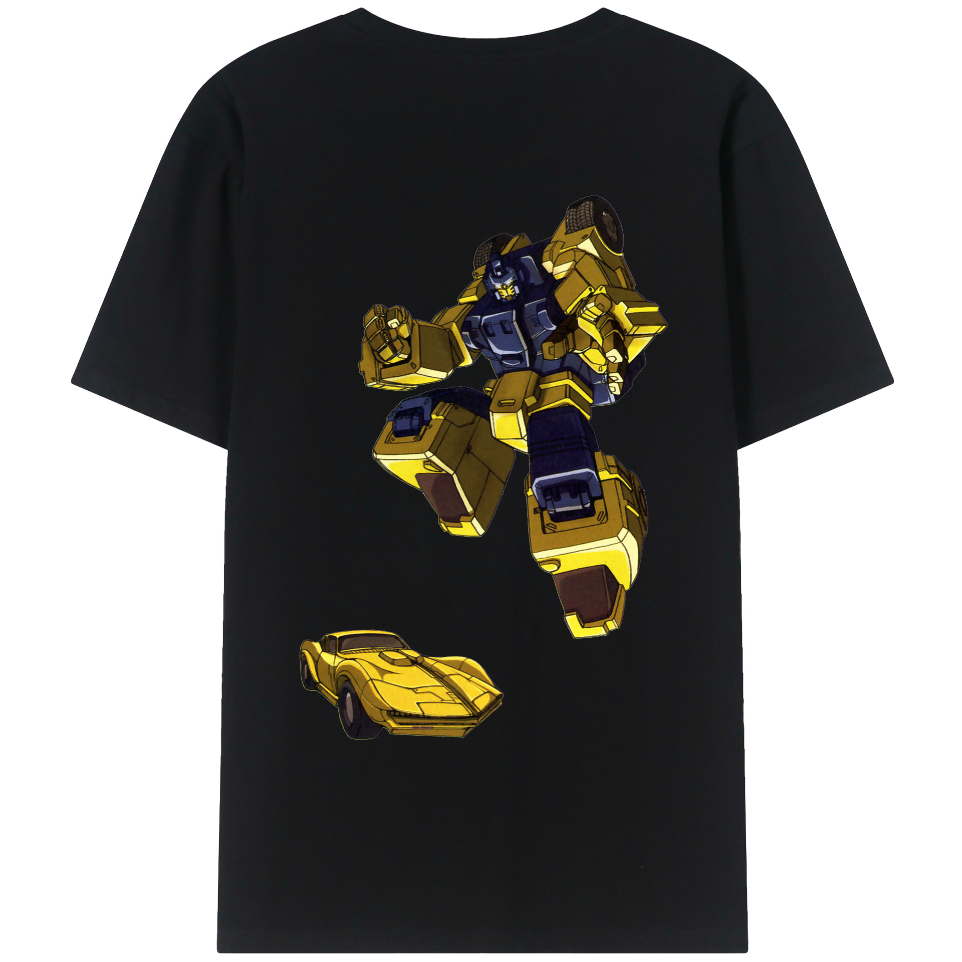 （画像用）  綿100％ メンズ半袖Tシャツ（バックプリント） 通気性