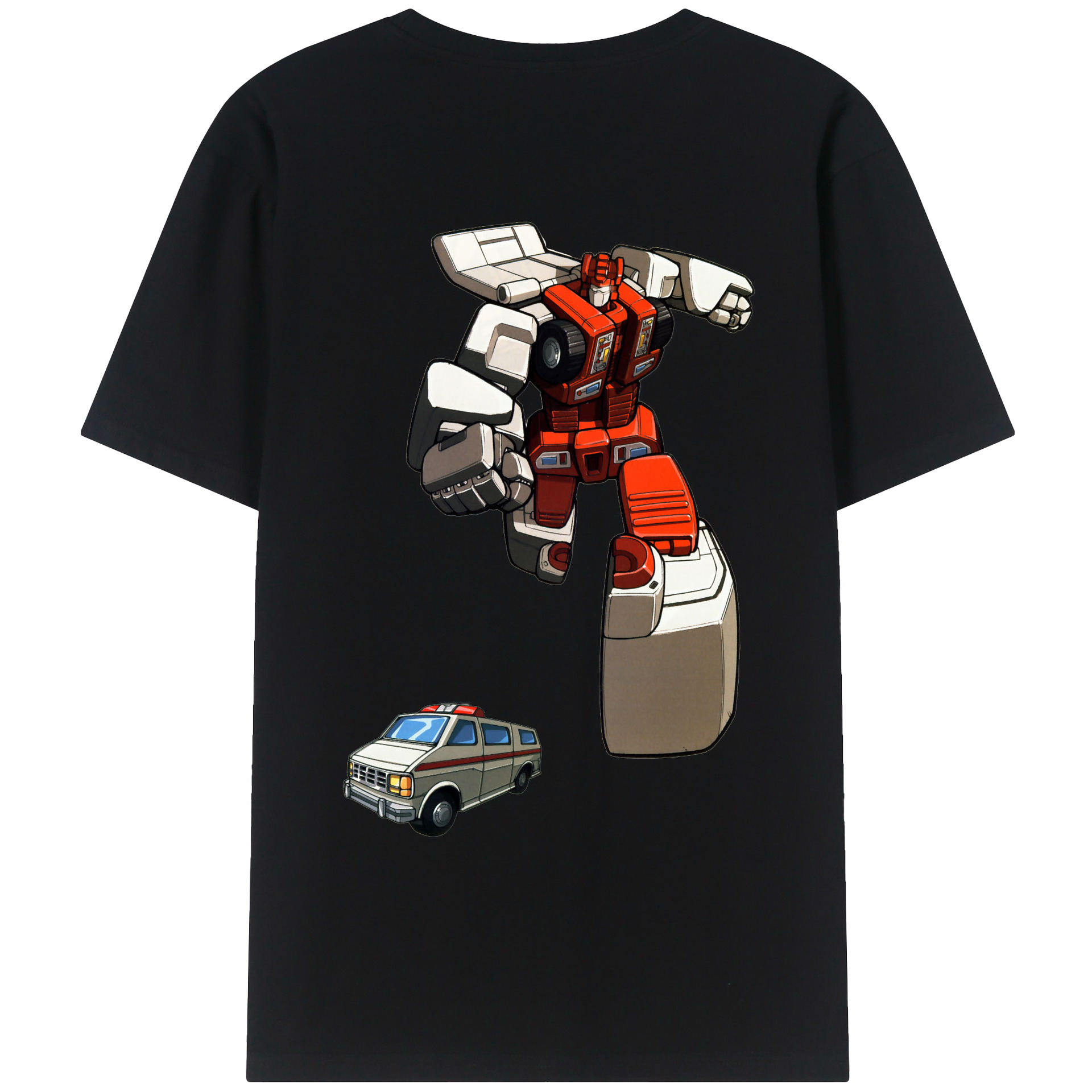 （画像用）  綿100％ メンズ半袖Tシャツ（バックプリント） 通気性