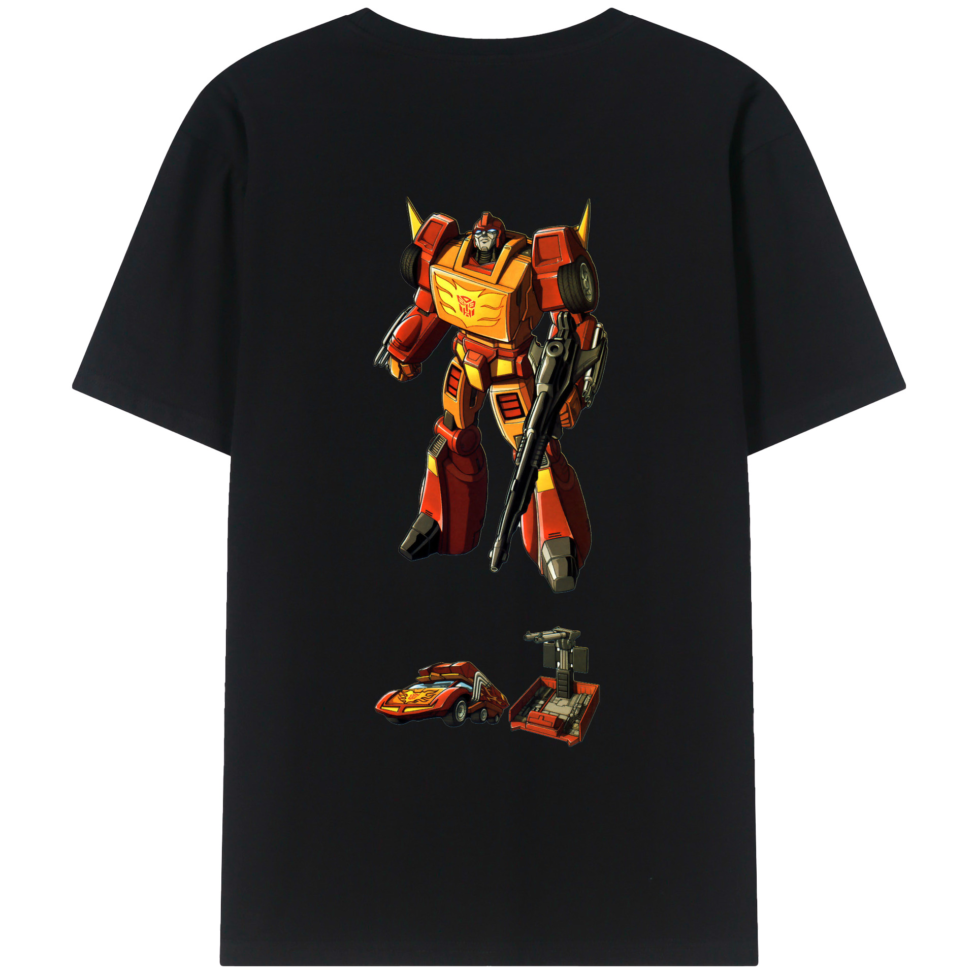 （画像用）  綿100％ メンズ半袖Tシャツ（バックプリント） 通気性