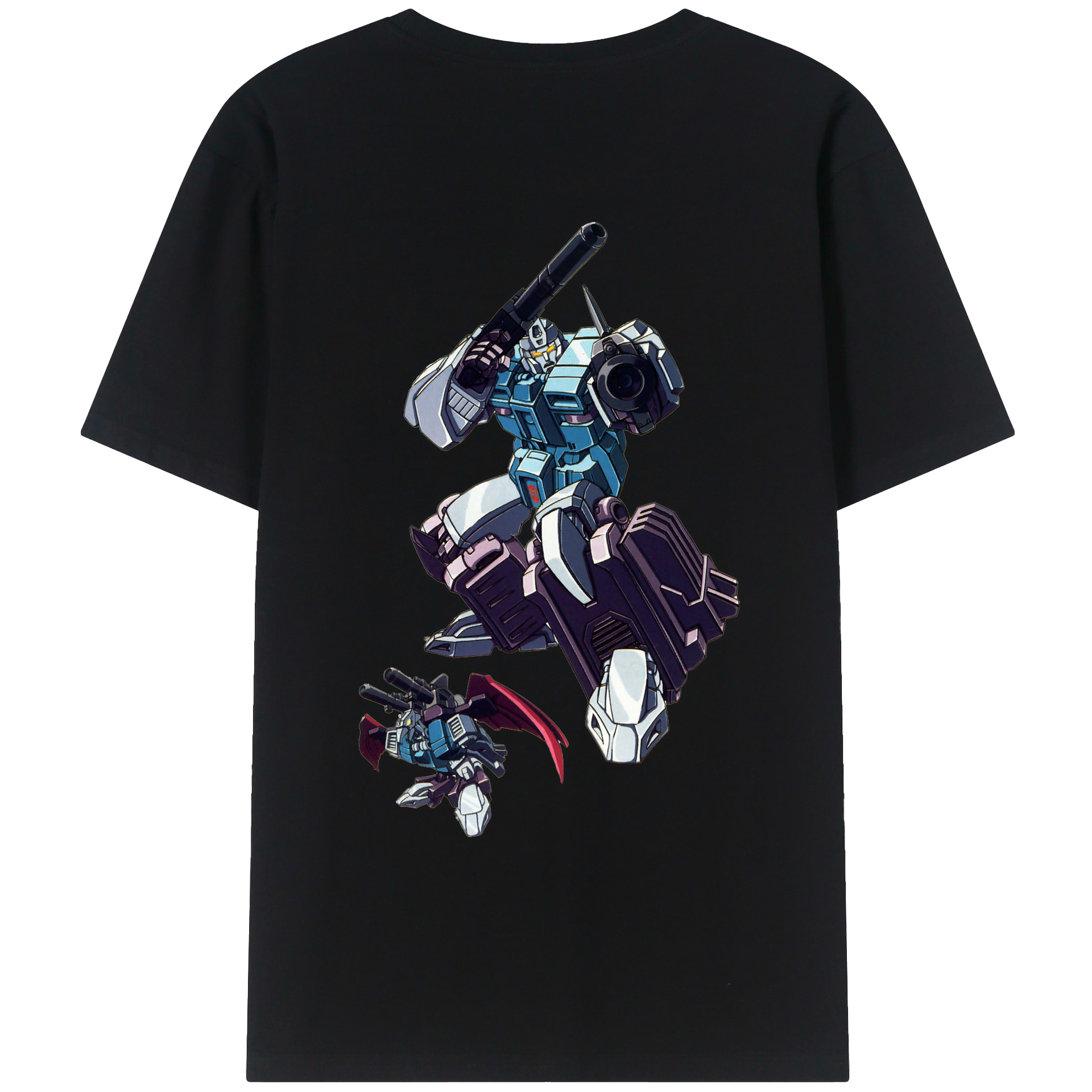 （画像用）  綿100％ メンズ半袖Tシャツ（バックプリント） 通気性