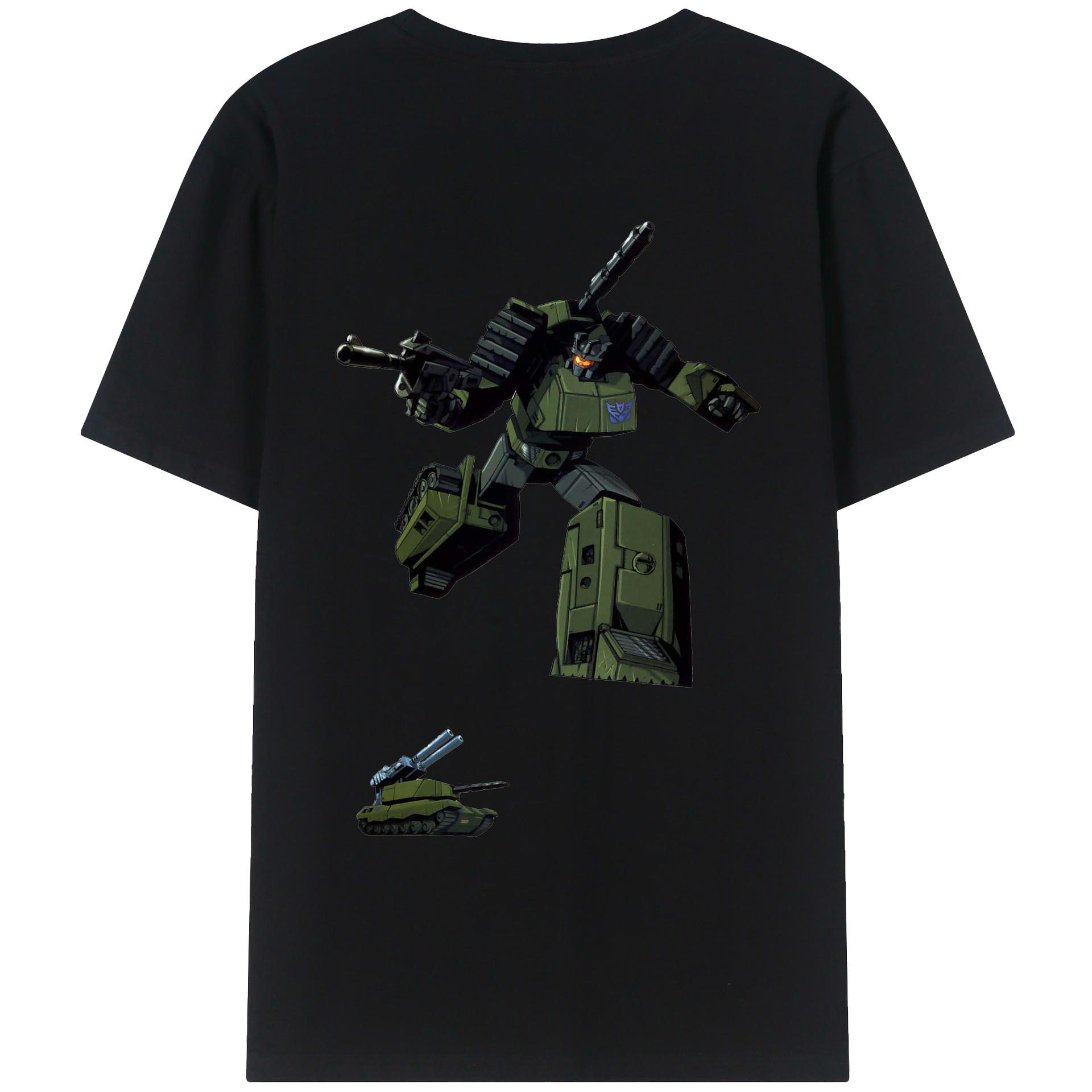 （画像用）  綿100％ メンズ半袖Tシャツ（バックプリント） 通気性