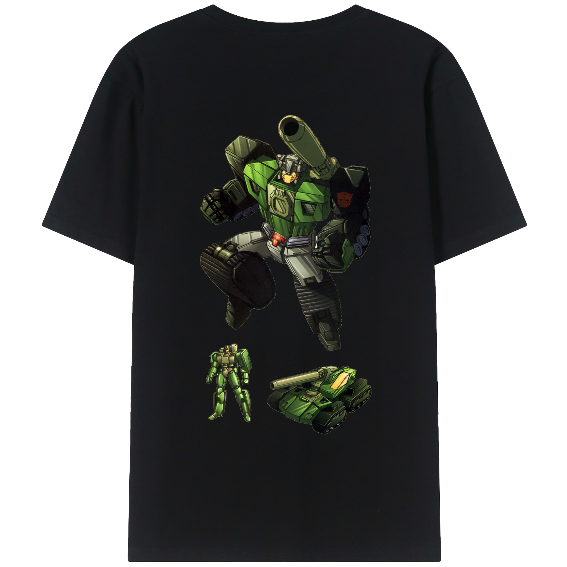 （画像用）  綿100％ メンズ半袖Tシャツ（バックプリント） 通気性