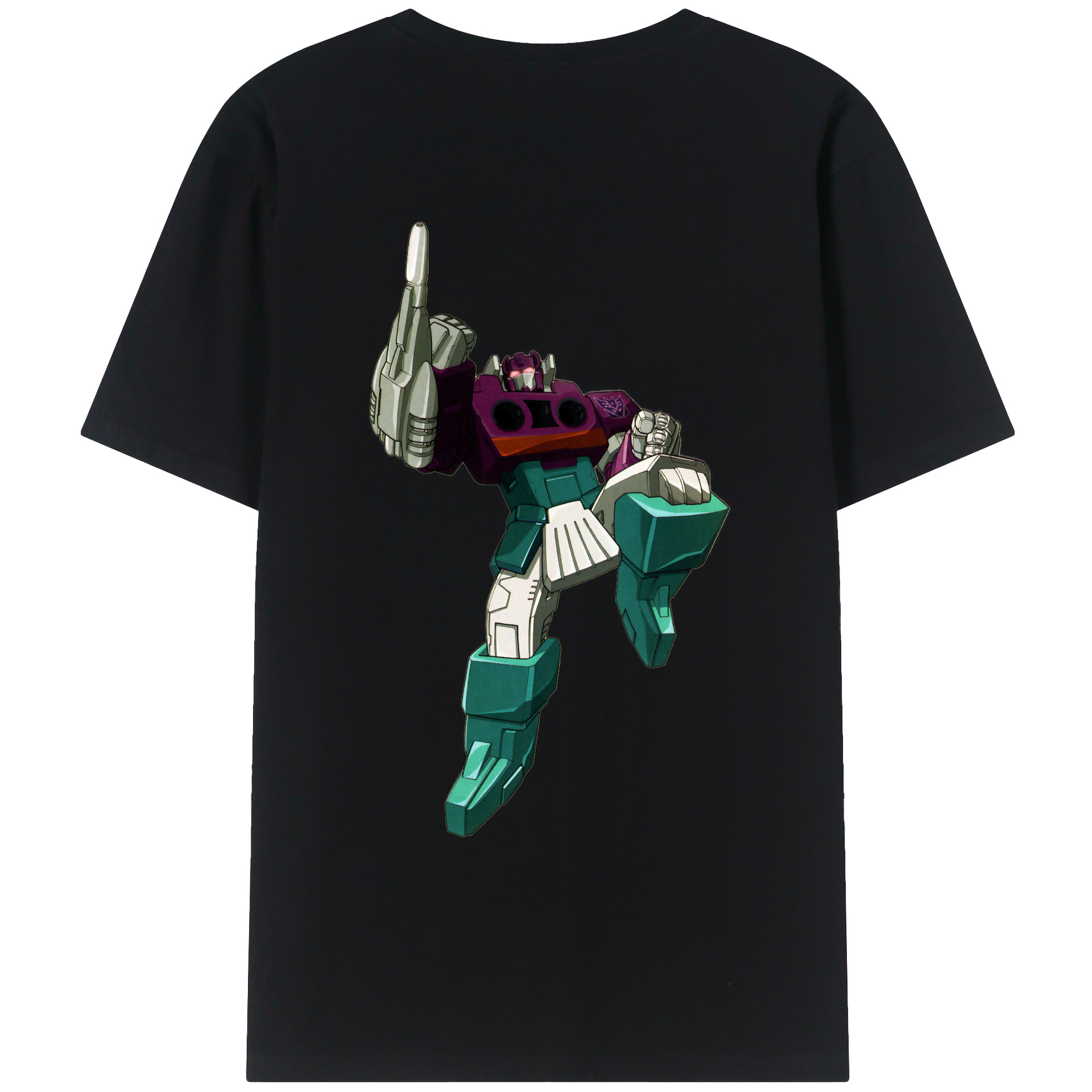 （画像用）  綿100％ メンズ半袖Tシャツ（バックプリント） 通気性