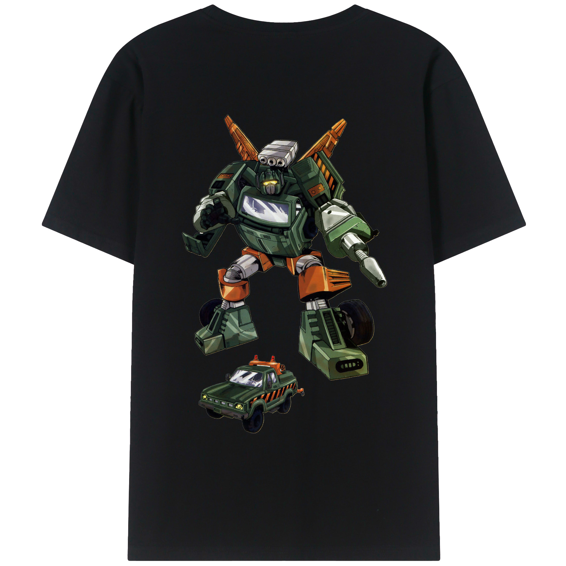 （画像用）  綿100％ メンズ半袖Tシャツ（バックプリント） 通気性