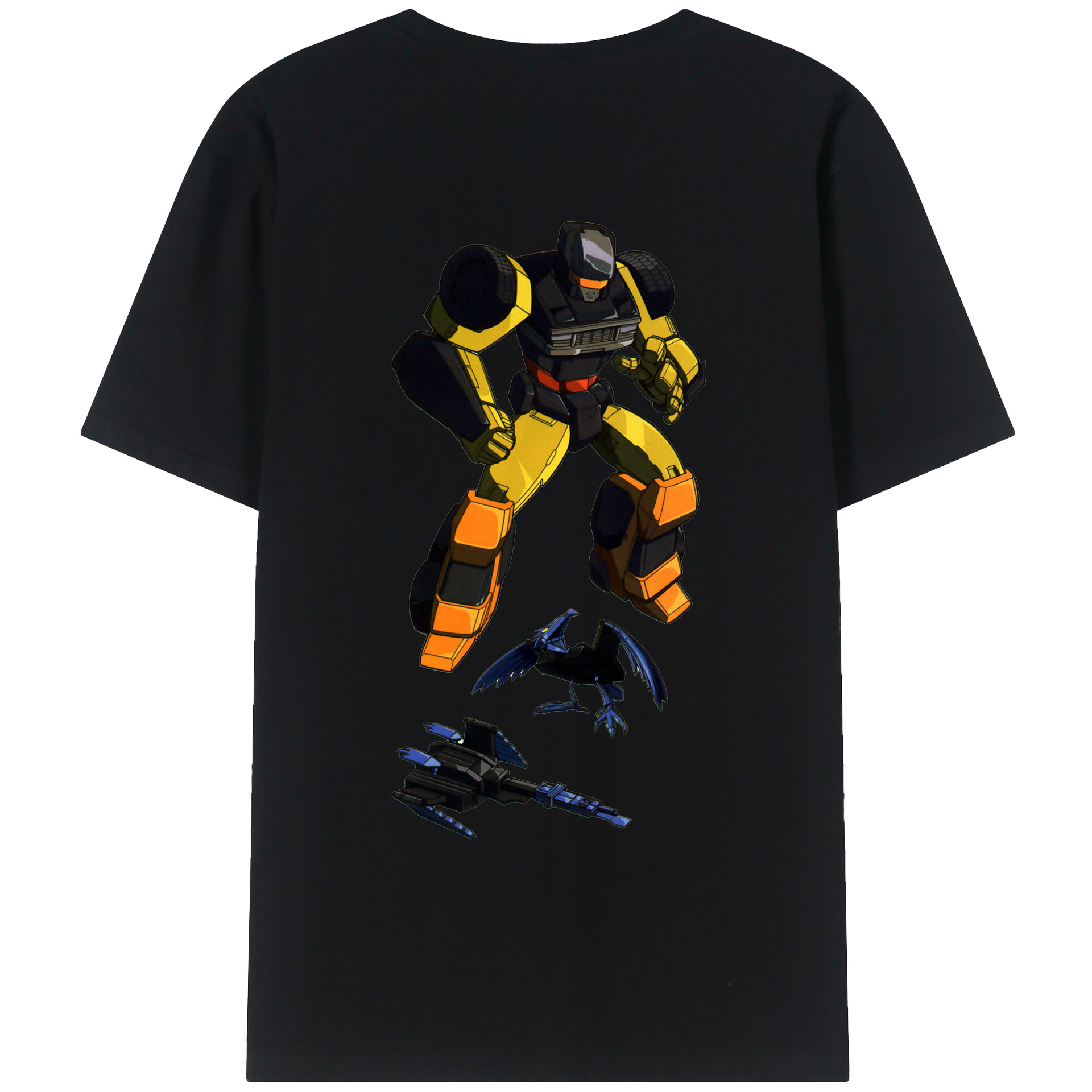 （画像用）  綿100％ メンズ半袖Tシャツ（バックプリント） 通気性