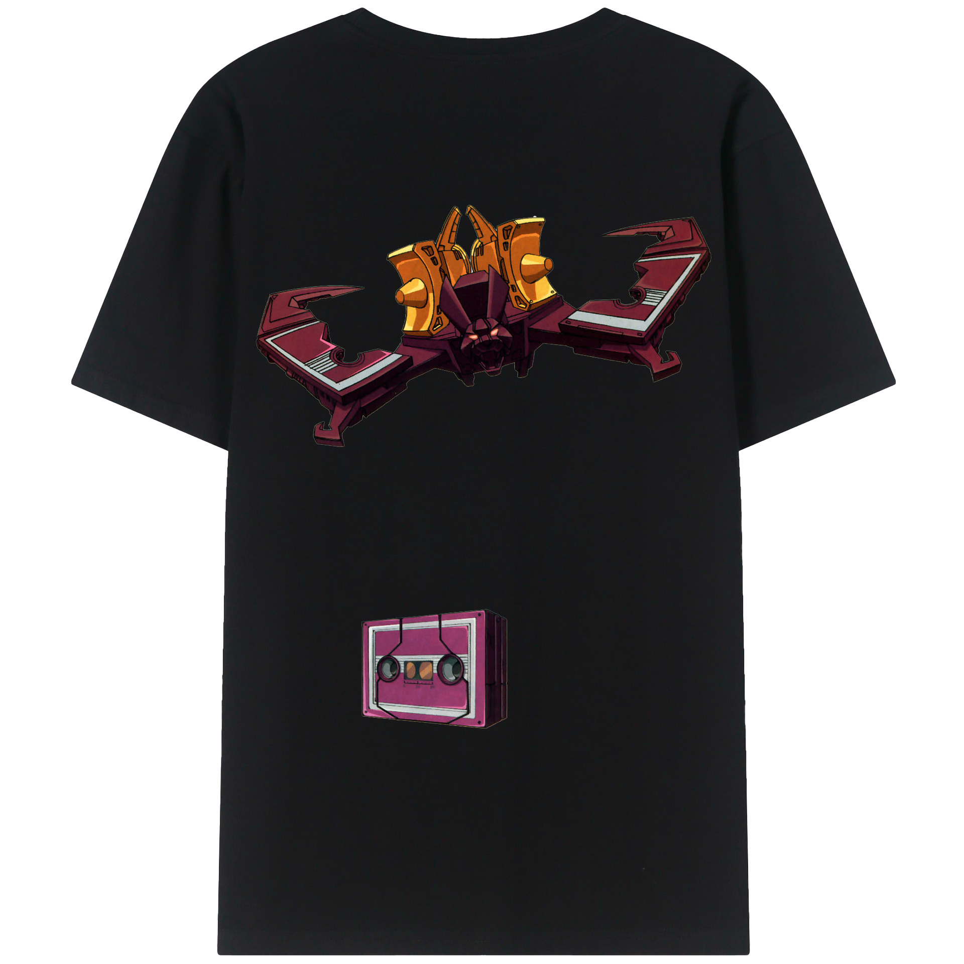 （画像用）  綿100％ メンズ半袖Tシャツ（バックプリント） 通気性