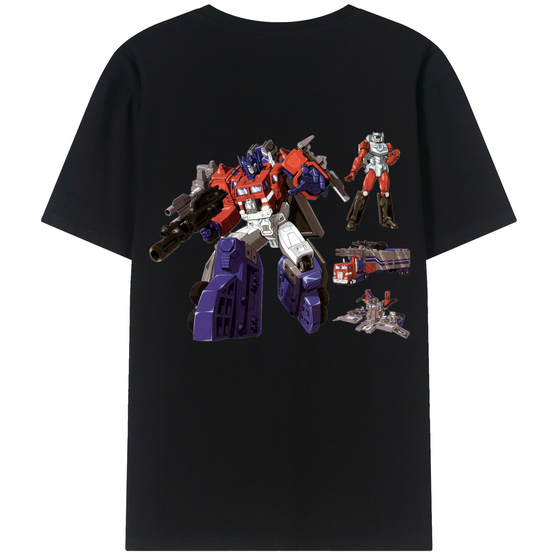 （画像用）  綿100％ メンズ半袖Tシャツ（バックプリント） 通気性