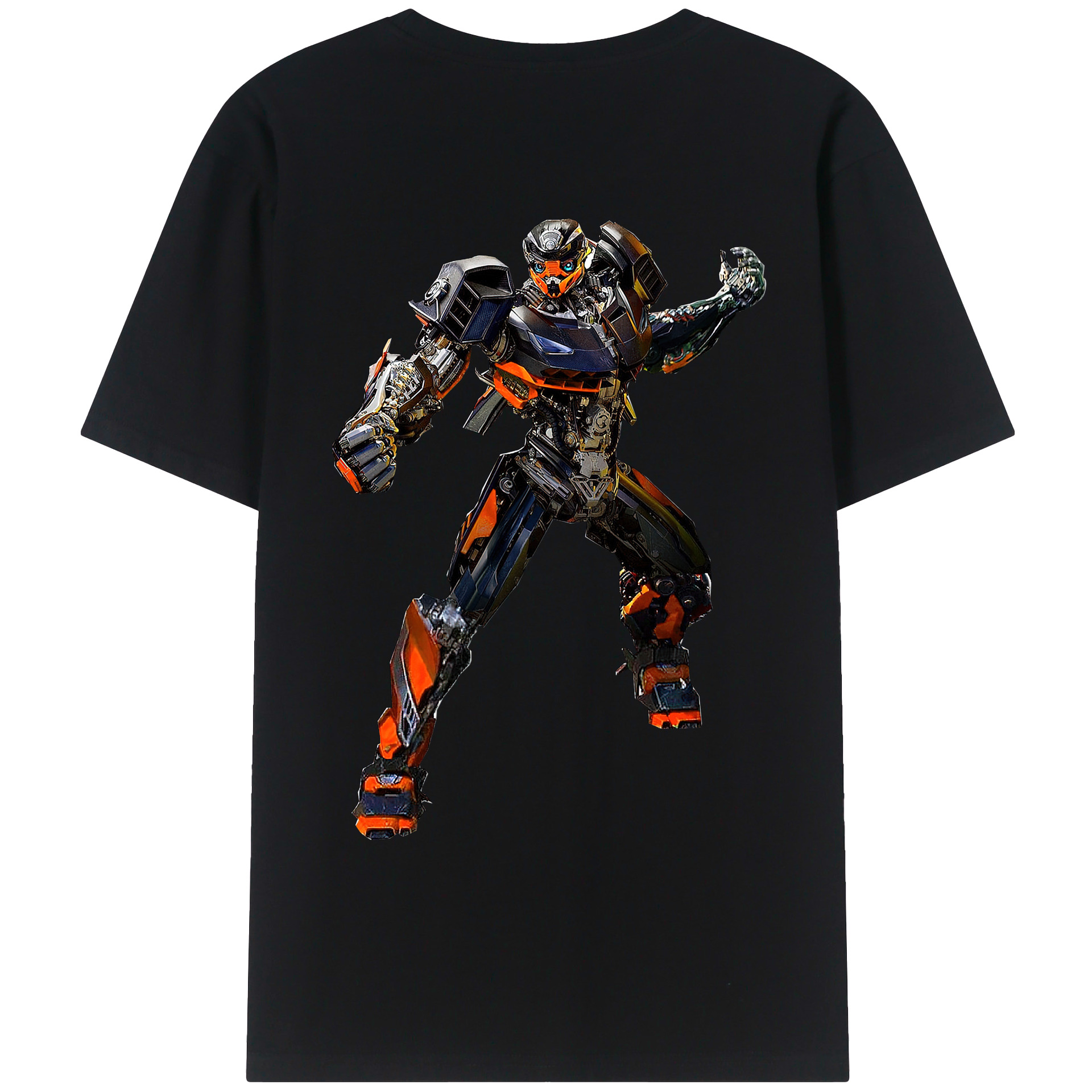 （画像用）  綿100％ メンズ半袖Tシャツ（バックプリント） 通気性