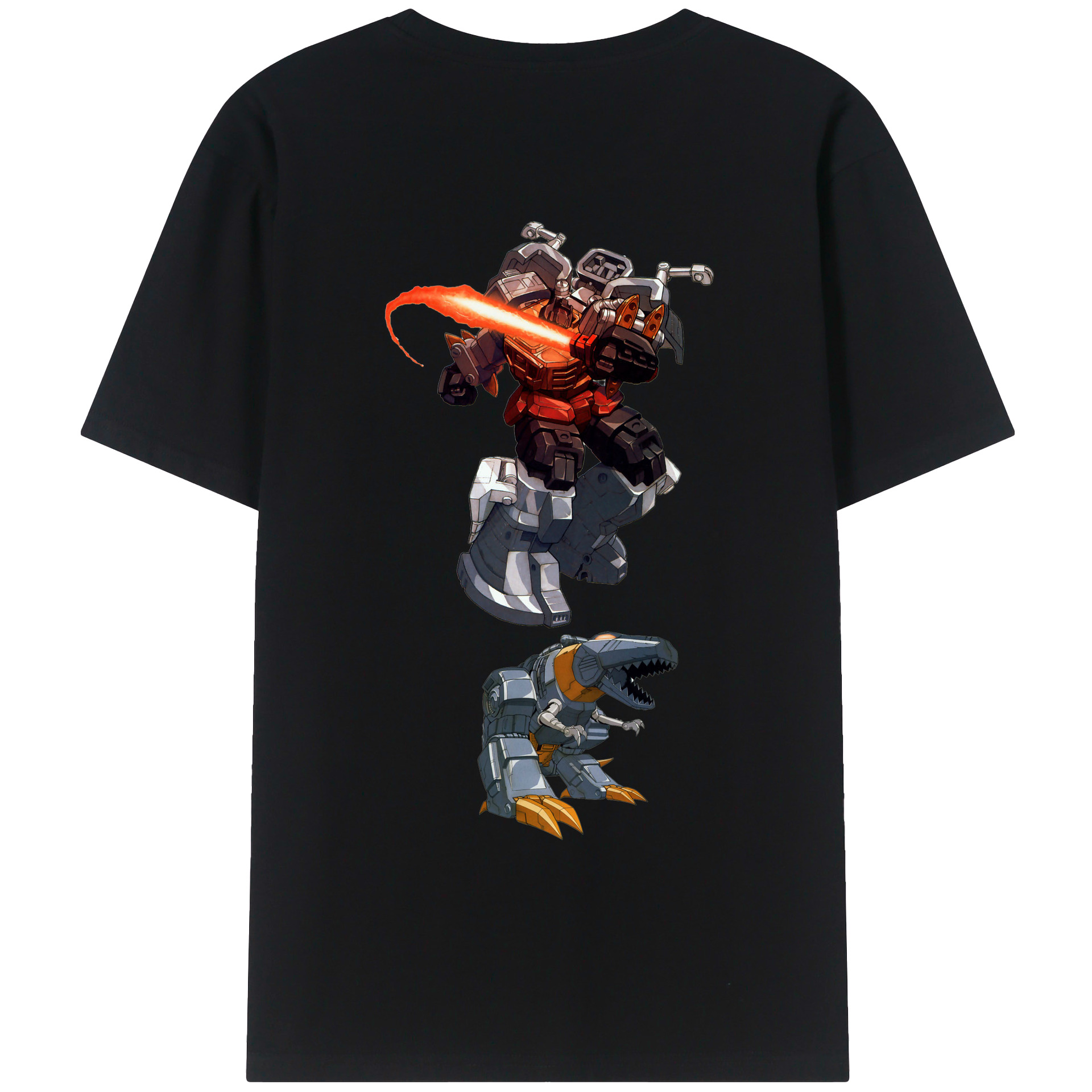 （画像用）  綿100％ メンズ半袖Tシャツ（バックプリント） 通気性
