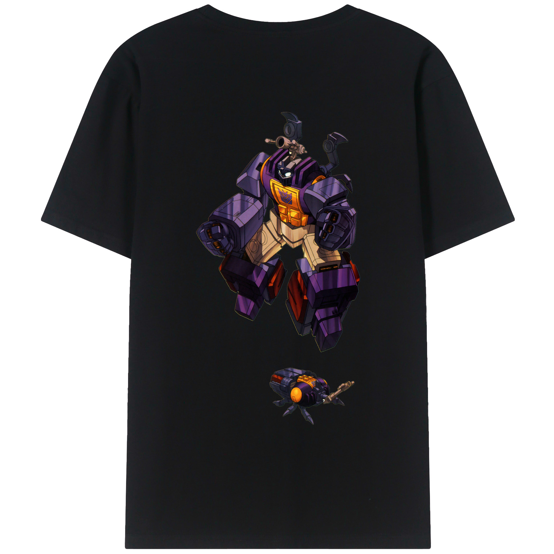 （画像用）  綿100％ メンズ半袖Tシャツ（バックプリント） 通気性