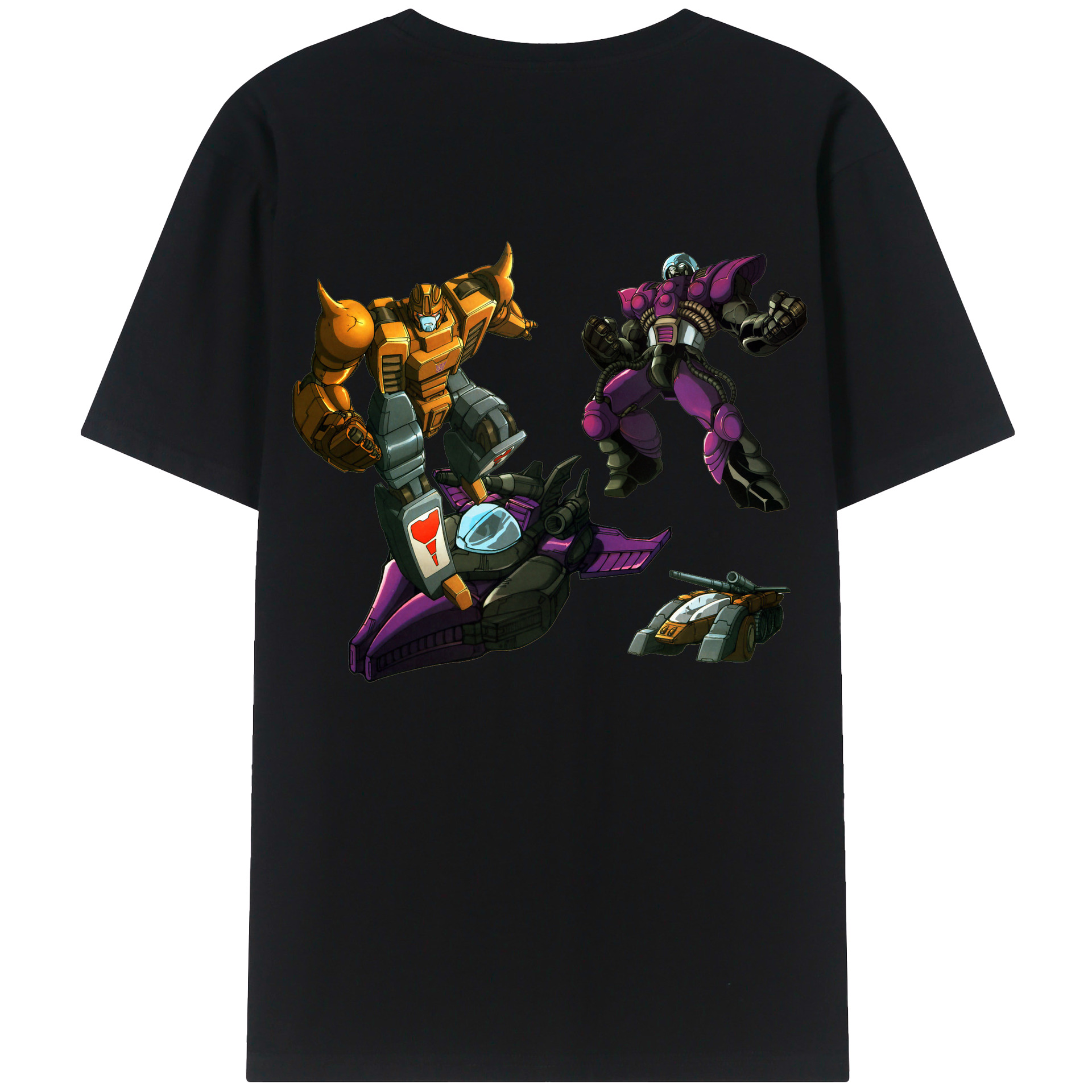 （画像用）  綿100％ メンズ半袖Tシャツ（バックプリント） 通気性