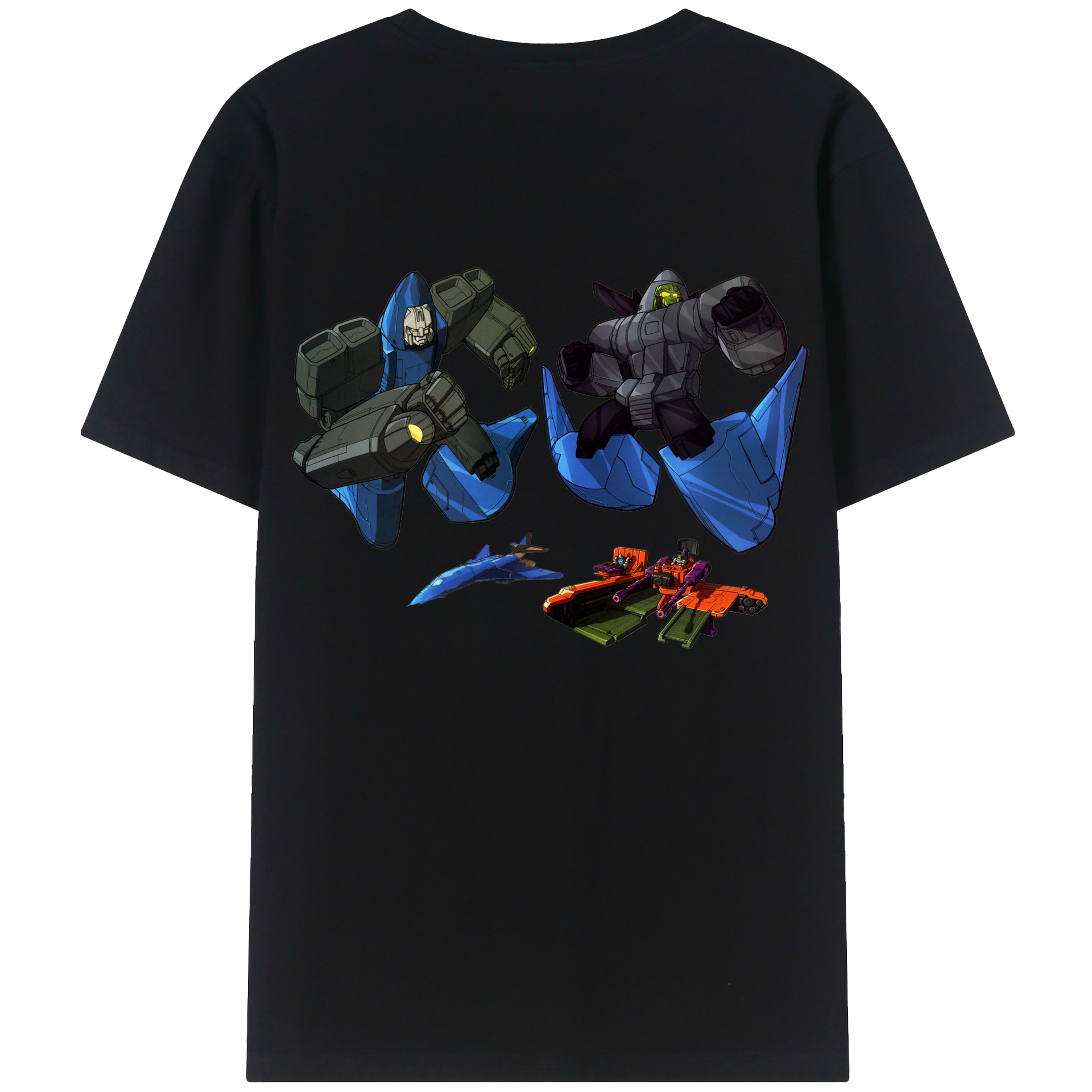 （画像用）  綿100％ メンズ半袖Tシャツ（バックプリント） 通気性