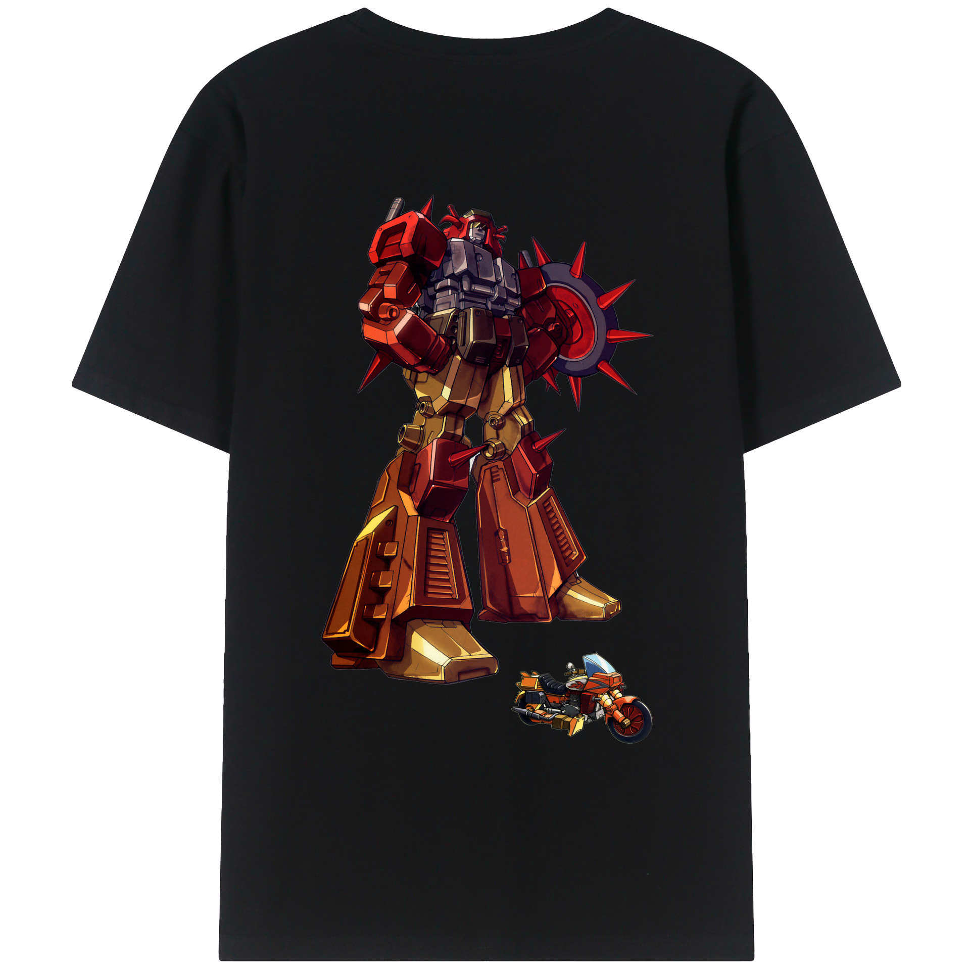 （画像用）  綿100％ メンズ半袖Tシャツ（バックプリント） 通気性