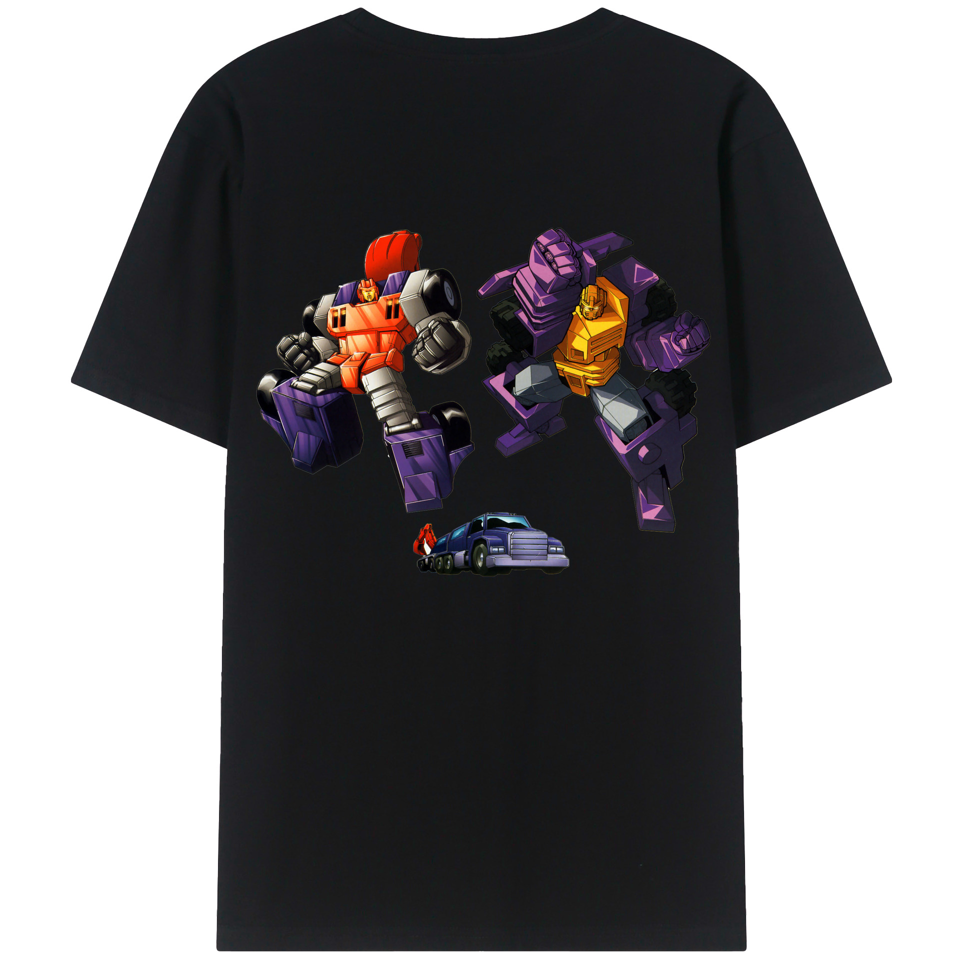 （画像用）  綿100％ メンズ半袖Tシャツ（バックプリント） 通気性