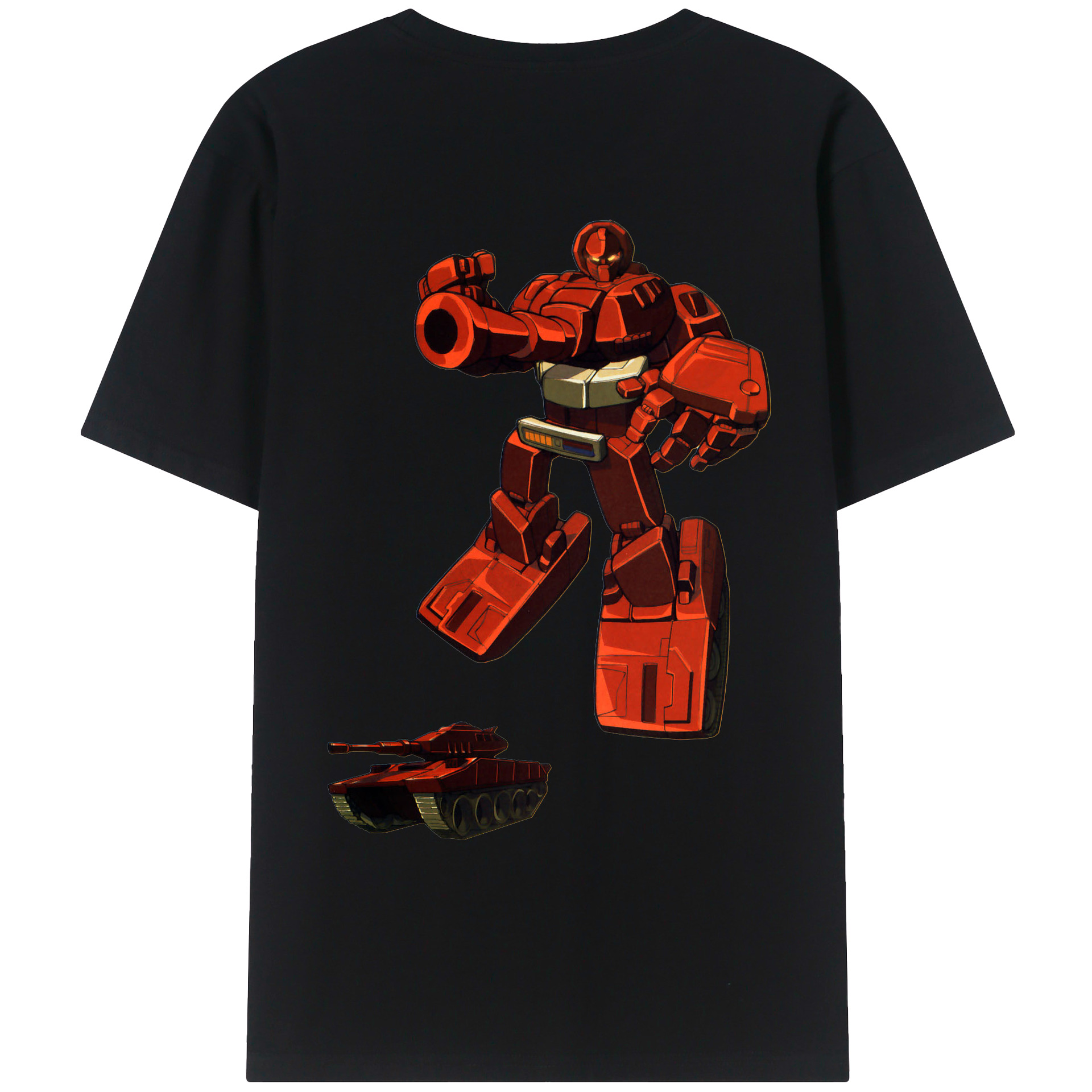 （画像用）  綿100％ メンズ半袖Tシャツ（バックプリント） 通気性