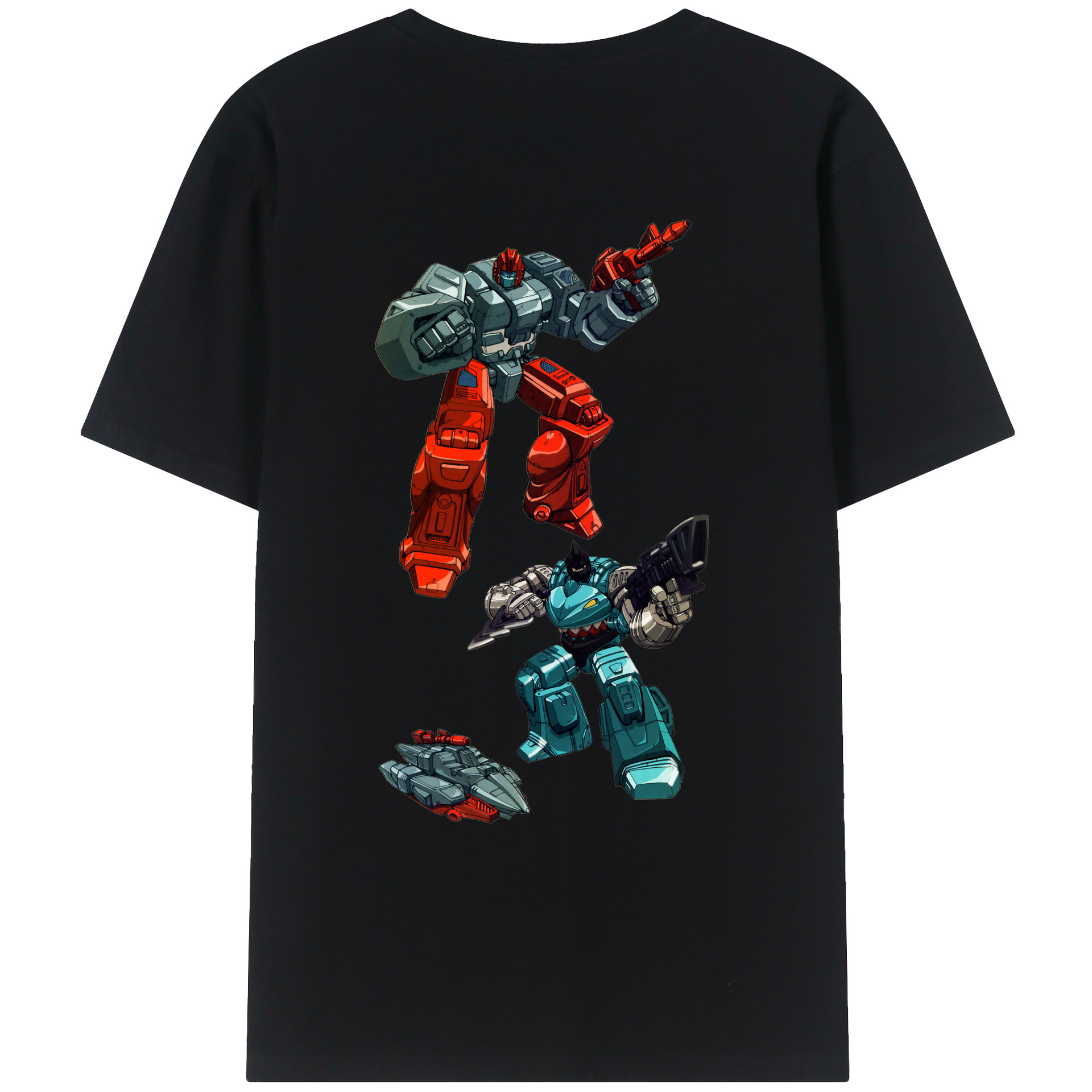 （画像用）  綿100％ メンズ半袖Tシャツ（バックプリント） 通気性