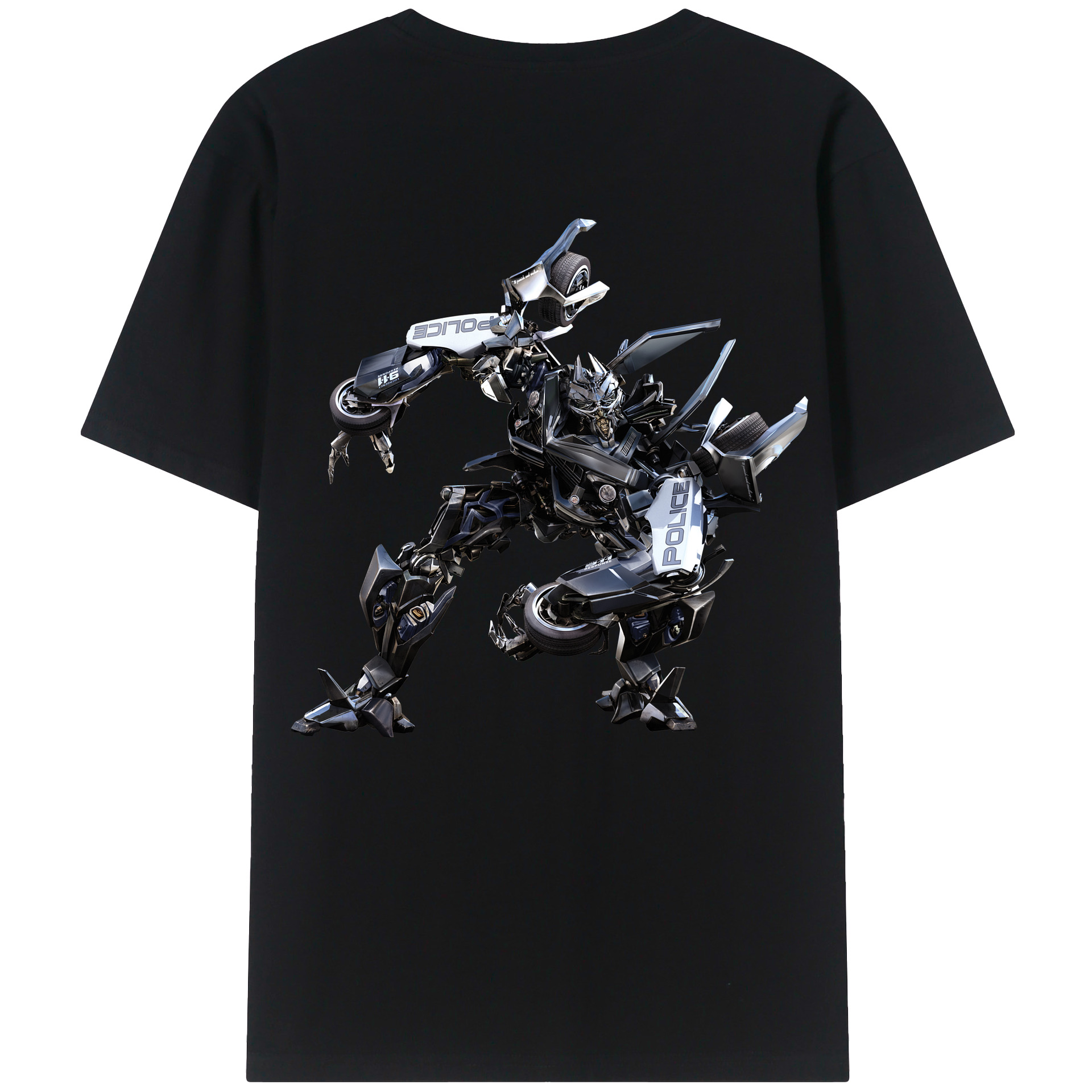 （画像用）  綿100％ メンズ半袖Tシャツ（バックプリント） 通気性