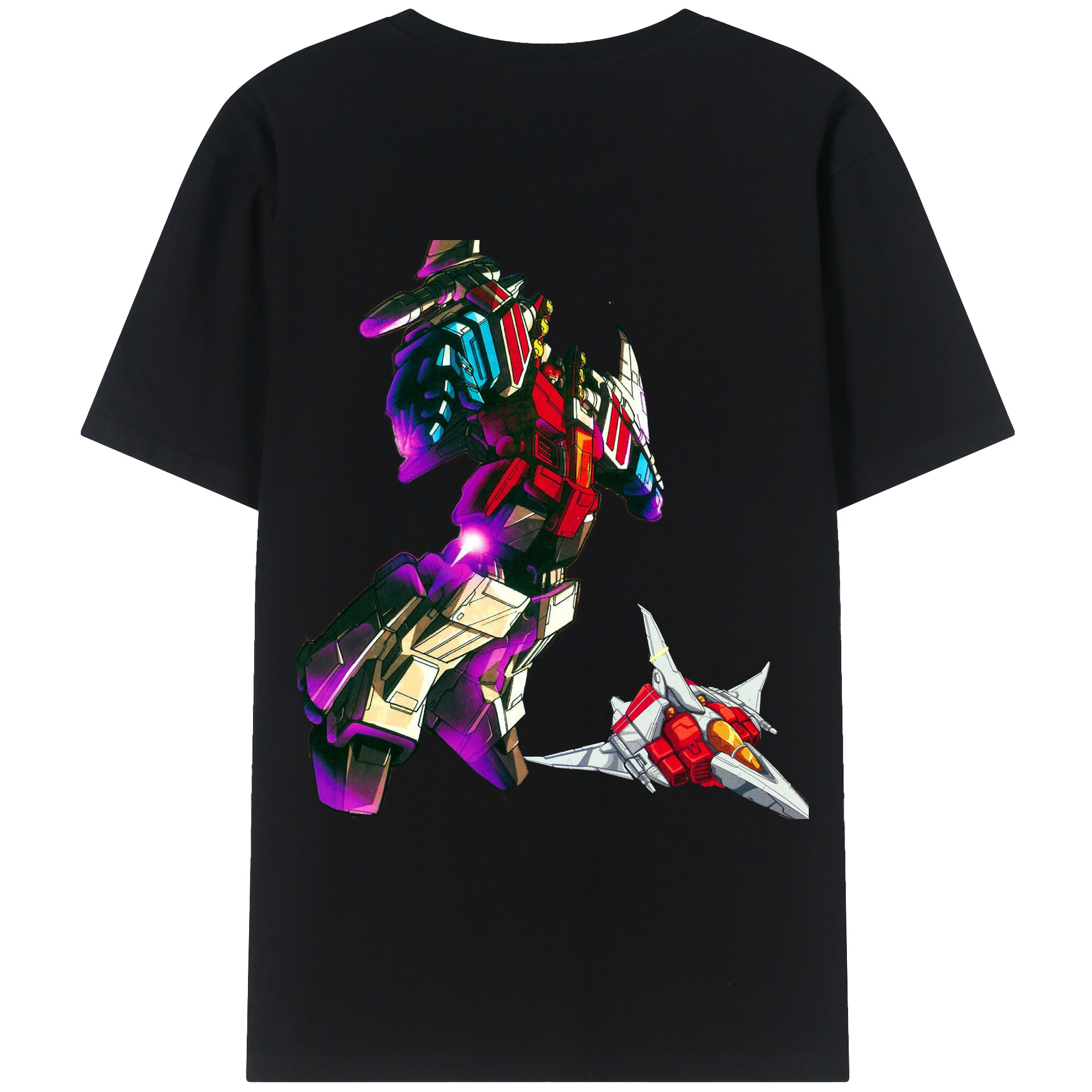 （画像用）  綿100％ メンズ半袖Tシャツ（バックプリント） 通気性