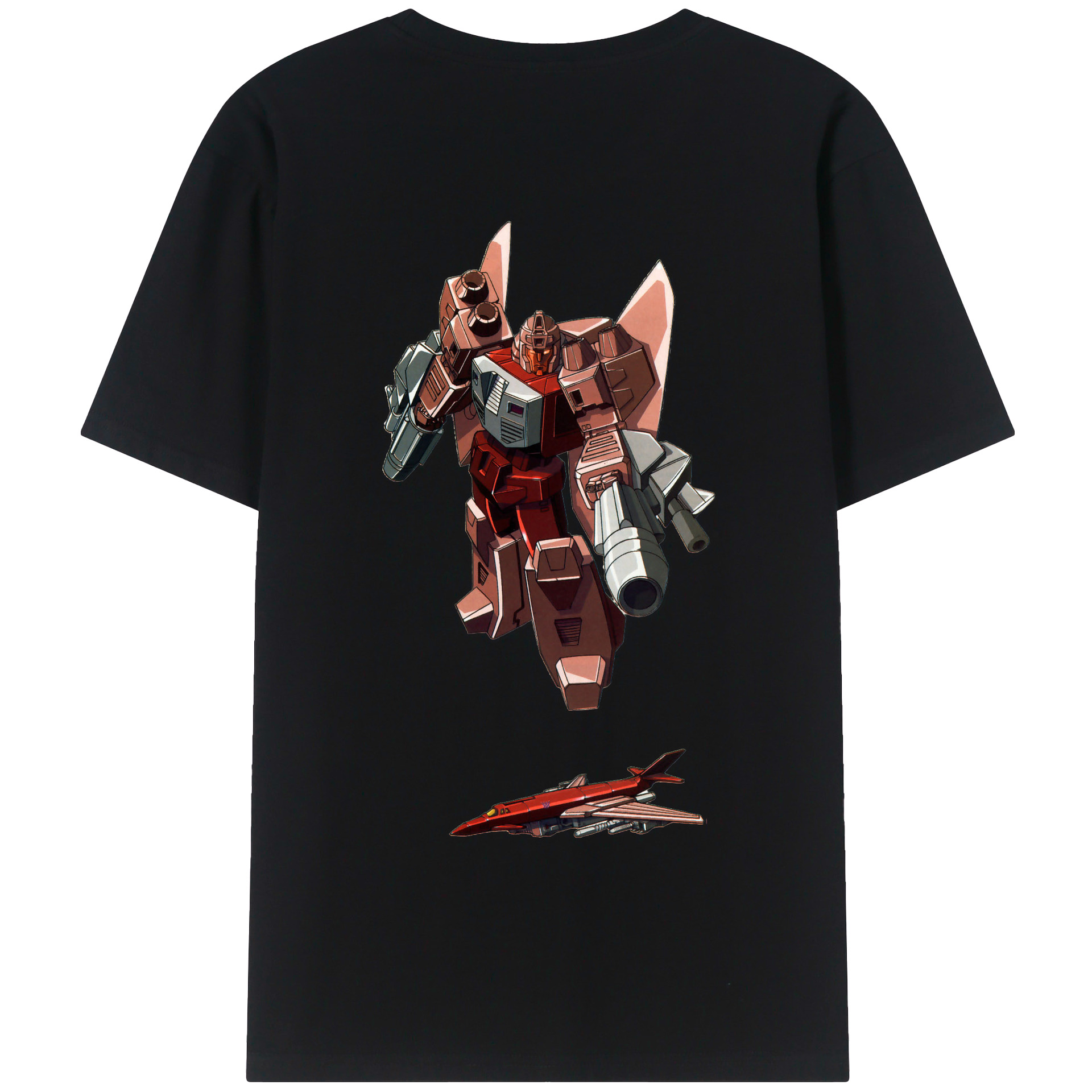 （画像用）  綿100％ メンズ半袖Tシャツ（バックプリント） 通気性