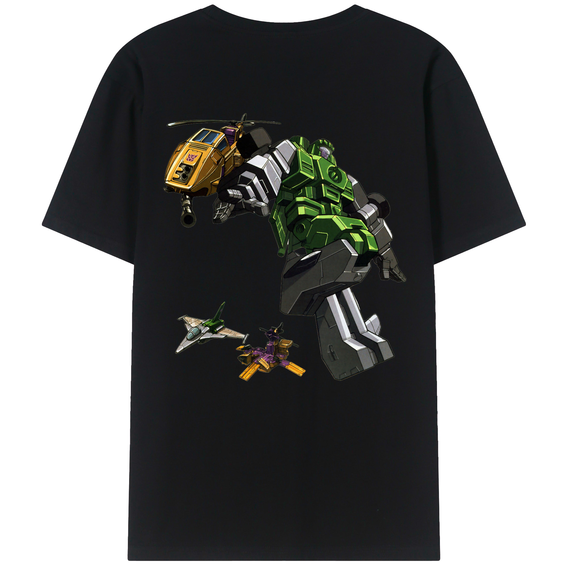 （画像用）  綿100％ メンズ半袖Tシャツ（バックプリント） 通気性