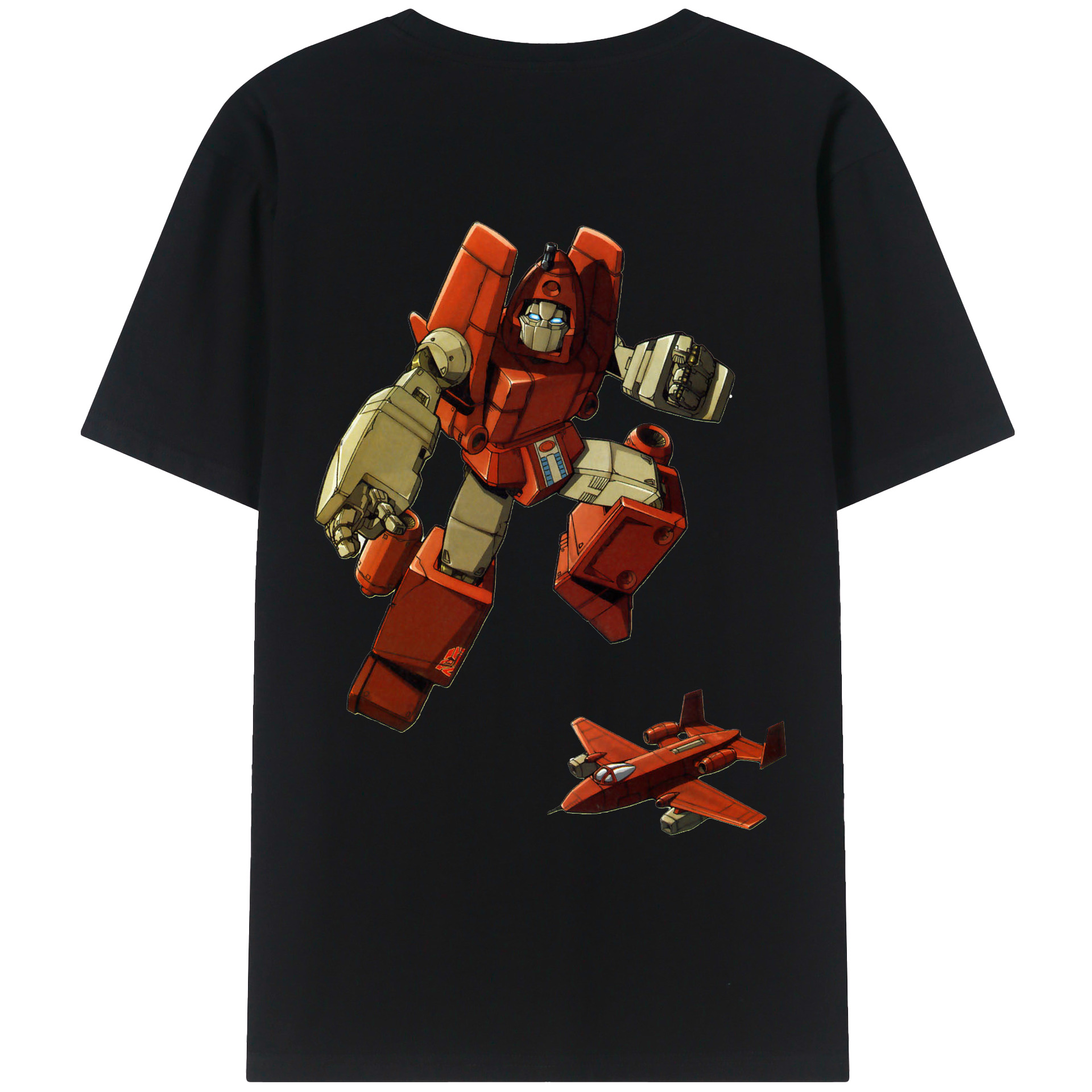（画像用）  綿100％ メンズ半袖Tシャツ（バックプリント） 通気性