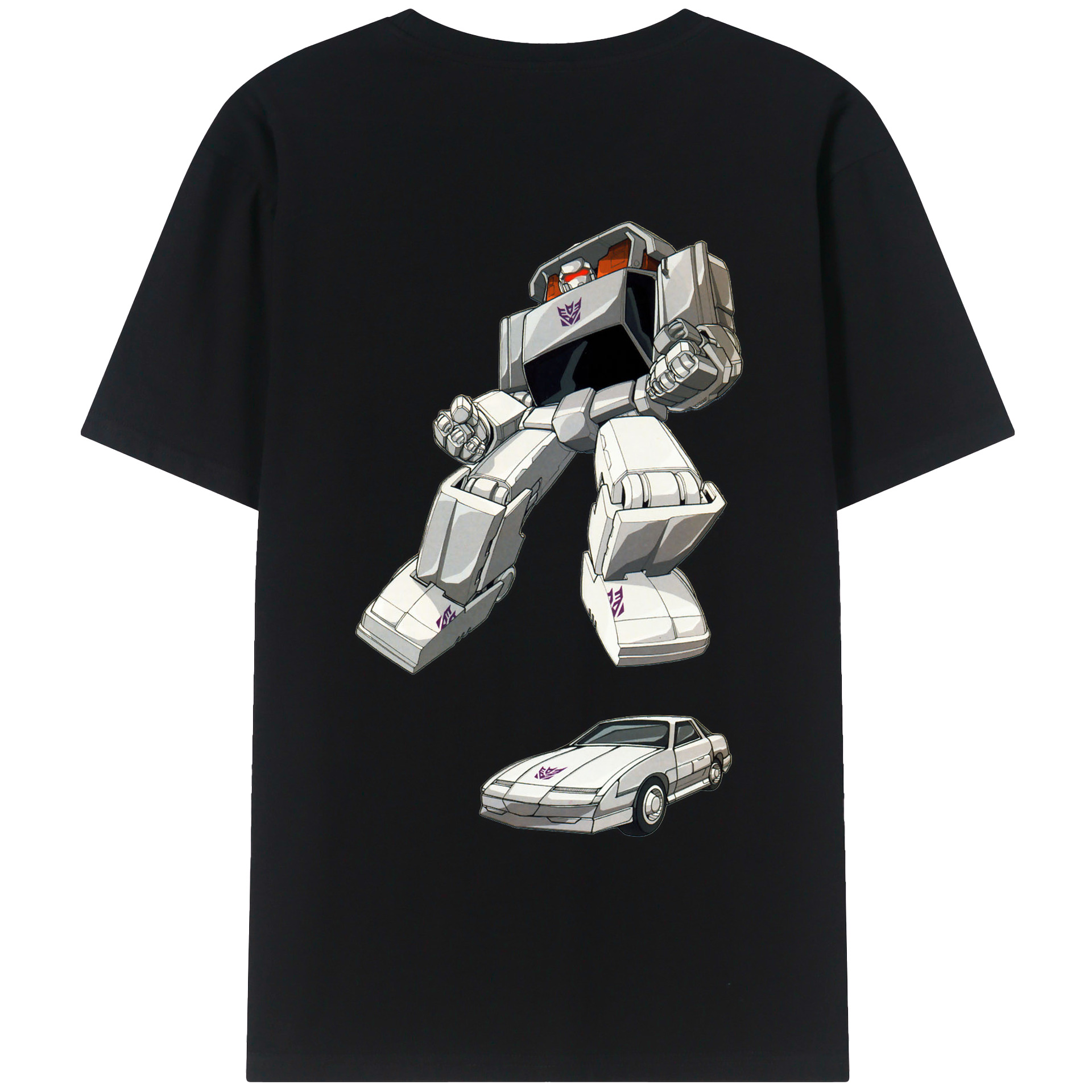 （画像用）  綿100％ メンズ半袖Tシャツ（バックプリント） 通気性