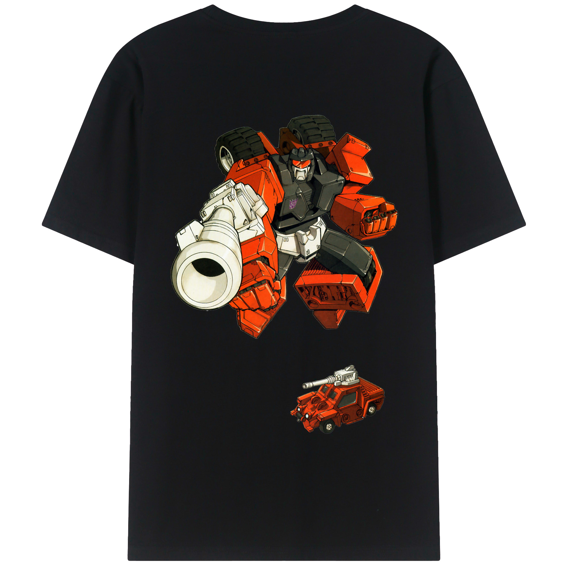 （画像用）  綿100％ メンズ半袖Tシャツ（バックプリント） 通気性