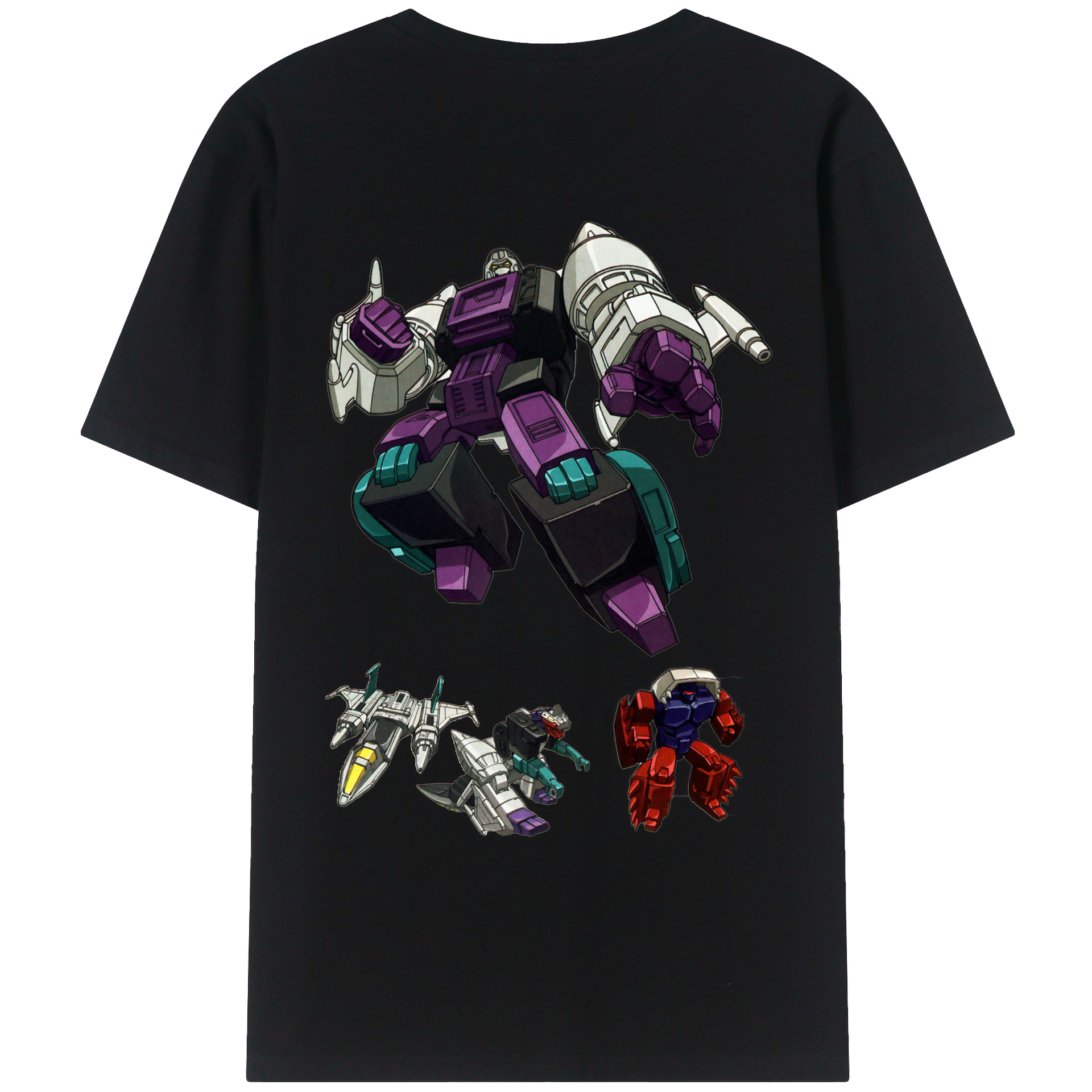 （画像用）  綿100％ メンズ半袖Tシャツ（バックプリント） 通気性